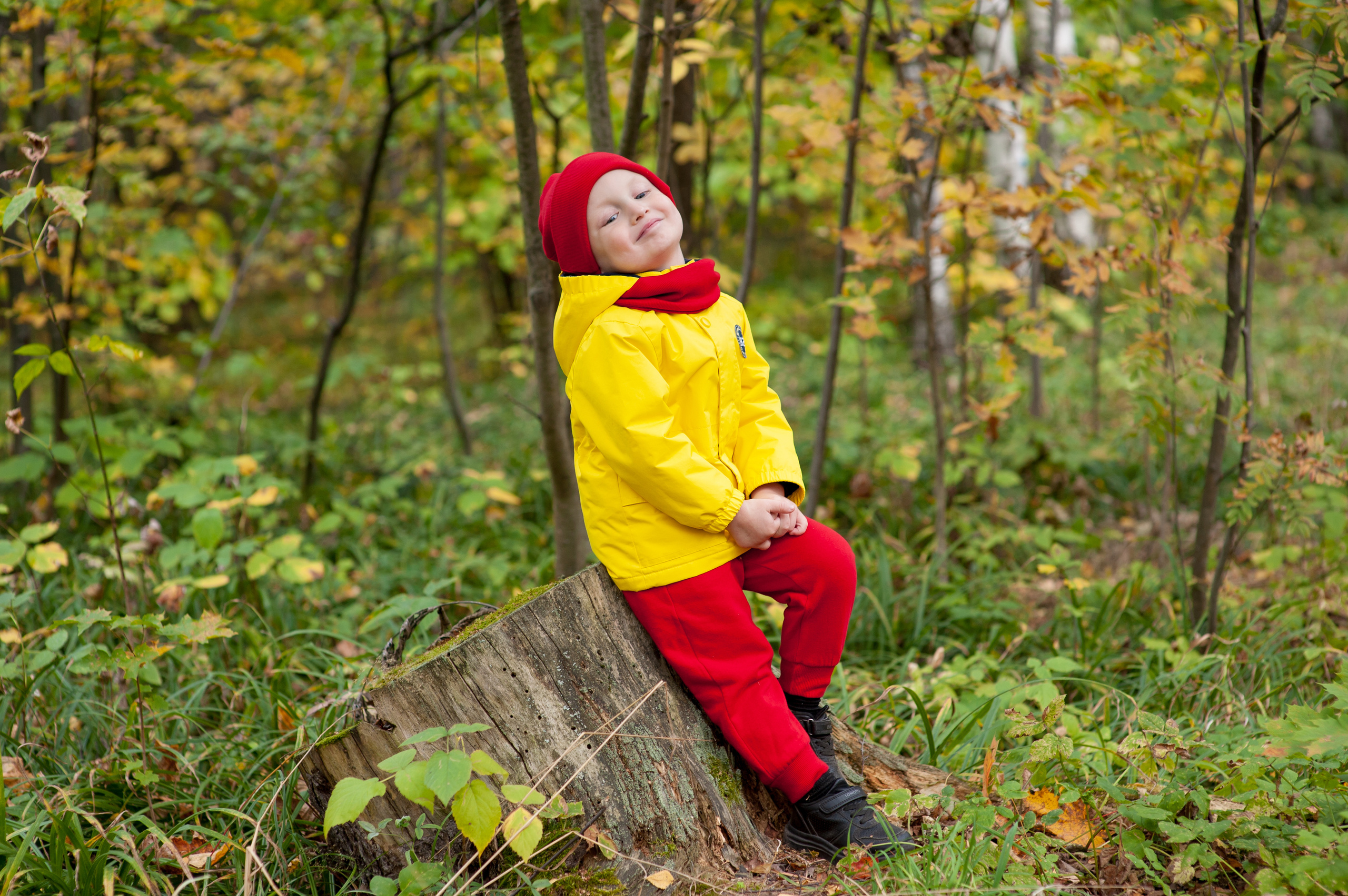 Осенняя фотосессия. Детский фотограф
