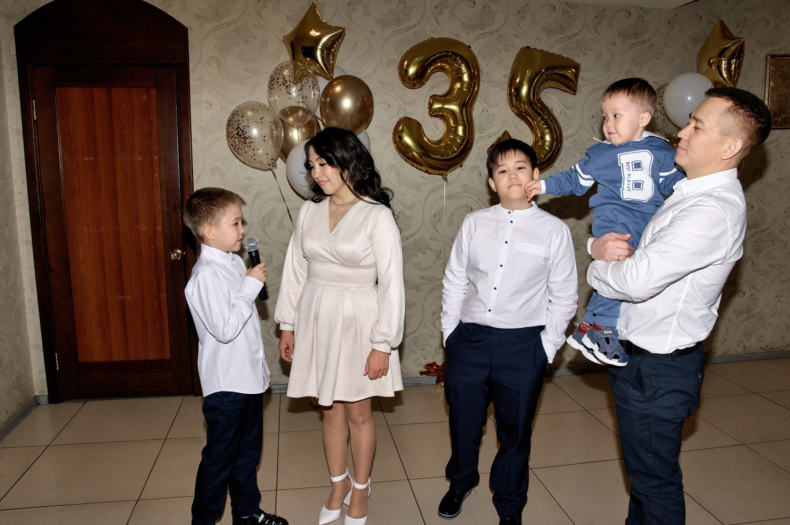 Фотосессия юбилея для Ольги