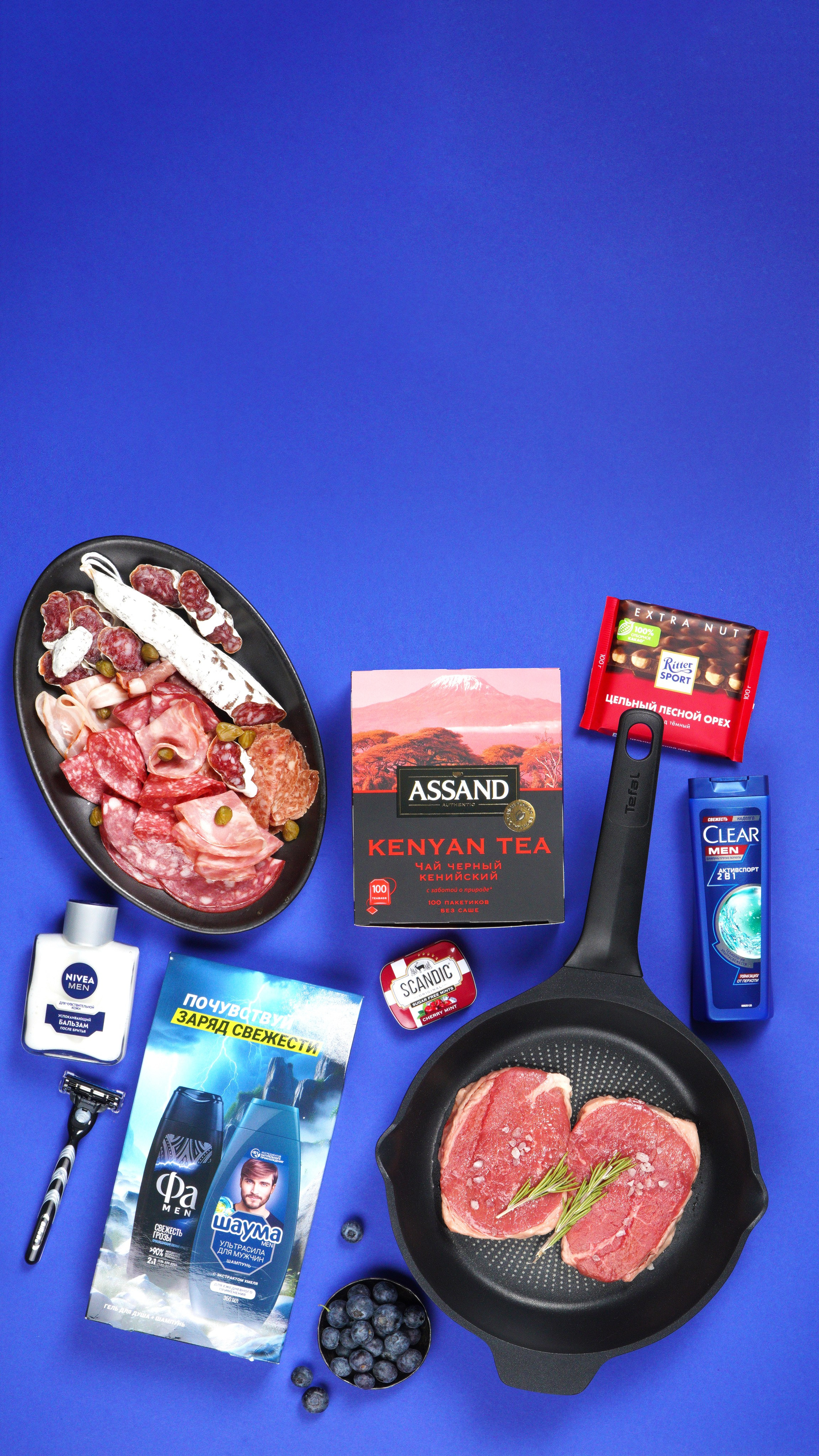 X5 Group баннеры для приложений на гендерные праздники. Фудфотограф, фудстилист и сет дизайнер в Москве Алена Синицына