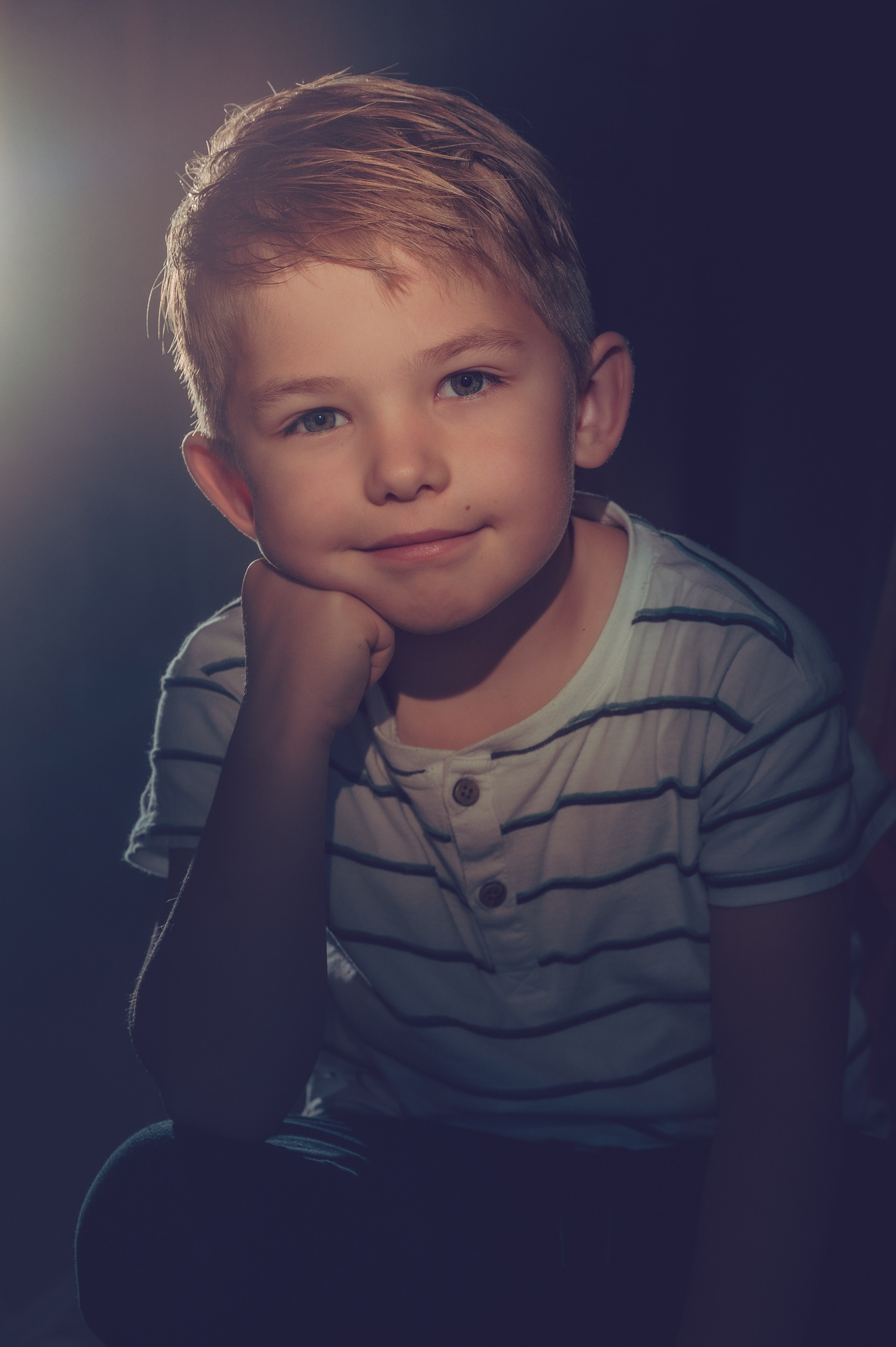 Детский натуральный студийный портрет в Одинцово