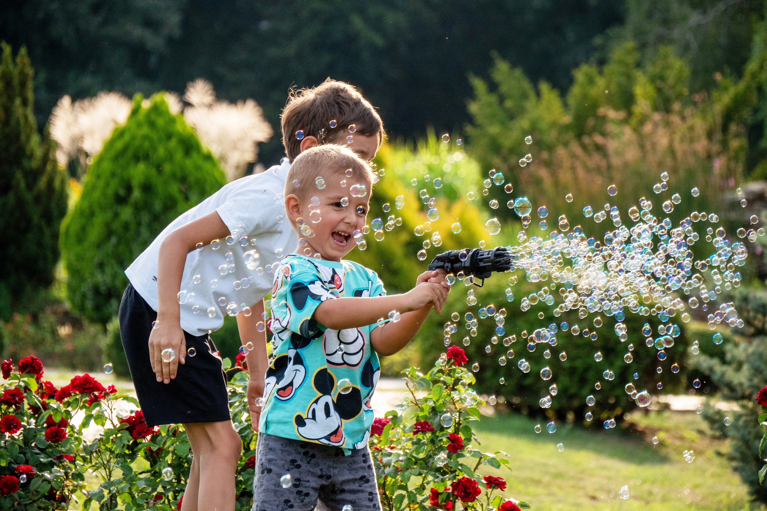 Дети в парке