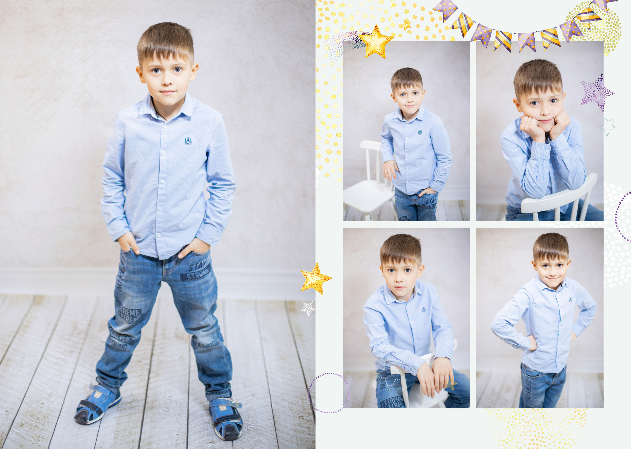 Выпускные альбомы для детского сада. Семейный и детский фотограф в Туле