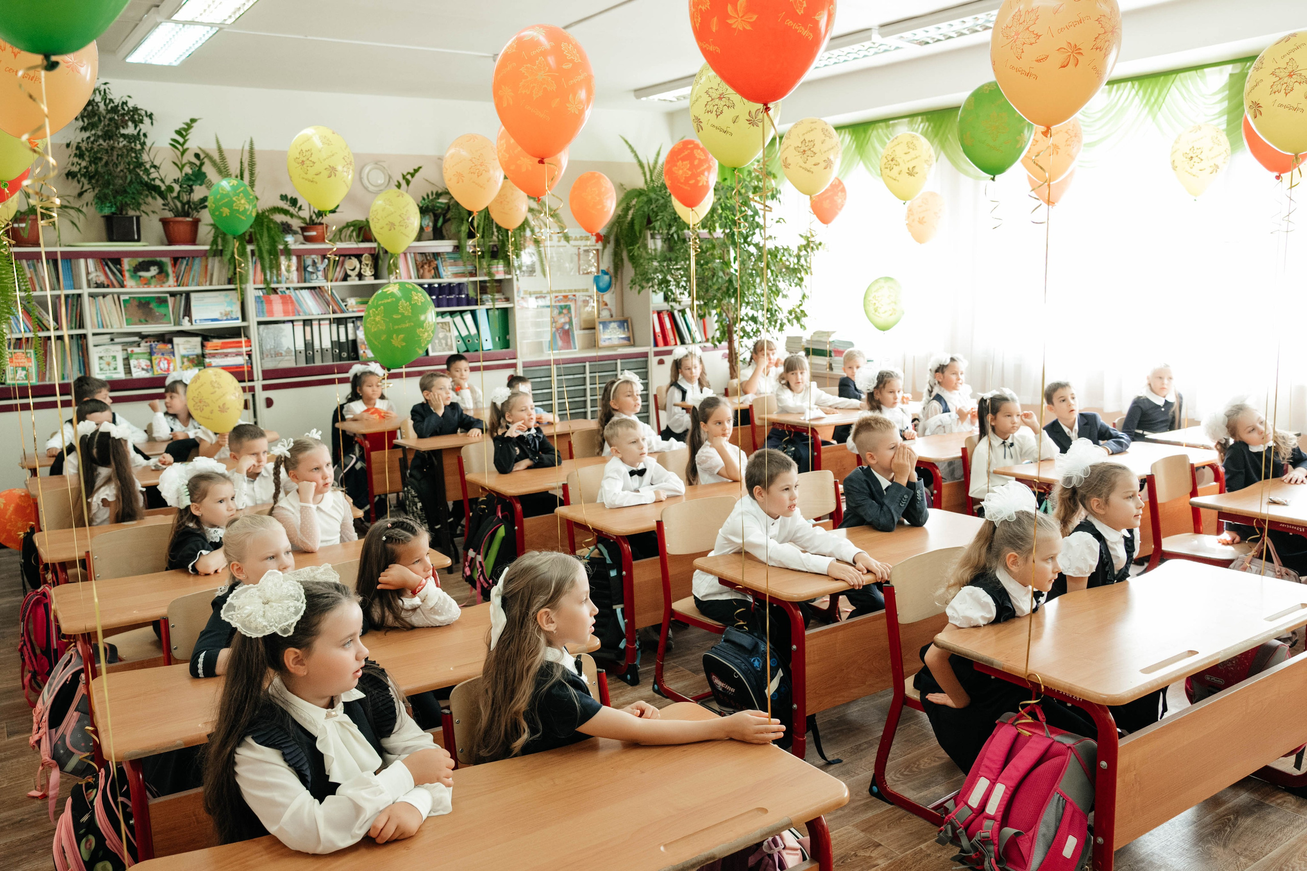 1 сентября, 1-й класс. Свадебный фотограф Москва Александра Аверкова