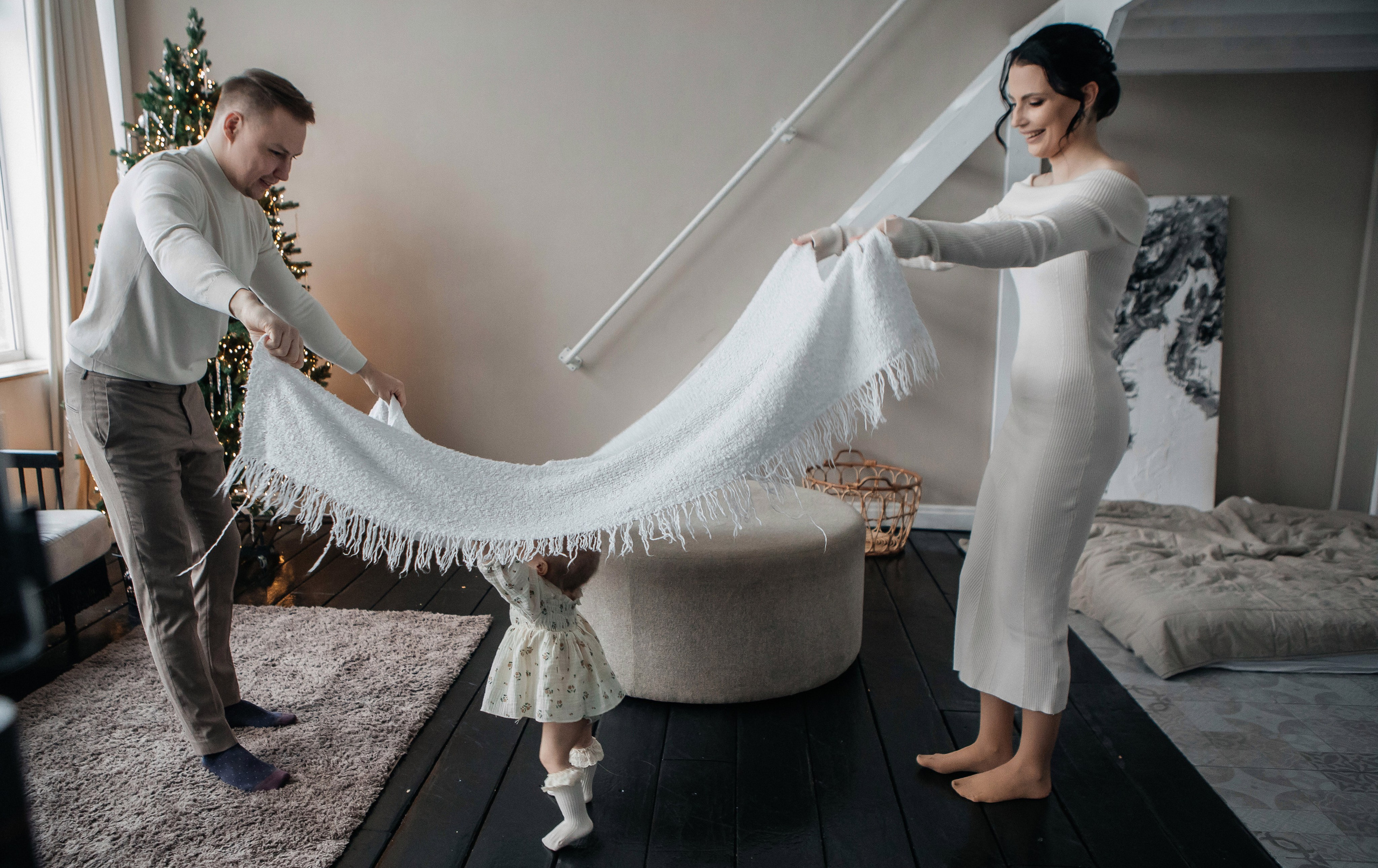 Андрей Лиза и Ева. Свадебный и семейный фотограф Ибрагимова Мария из Екатеринбурга