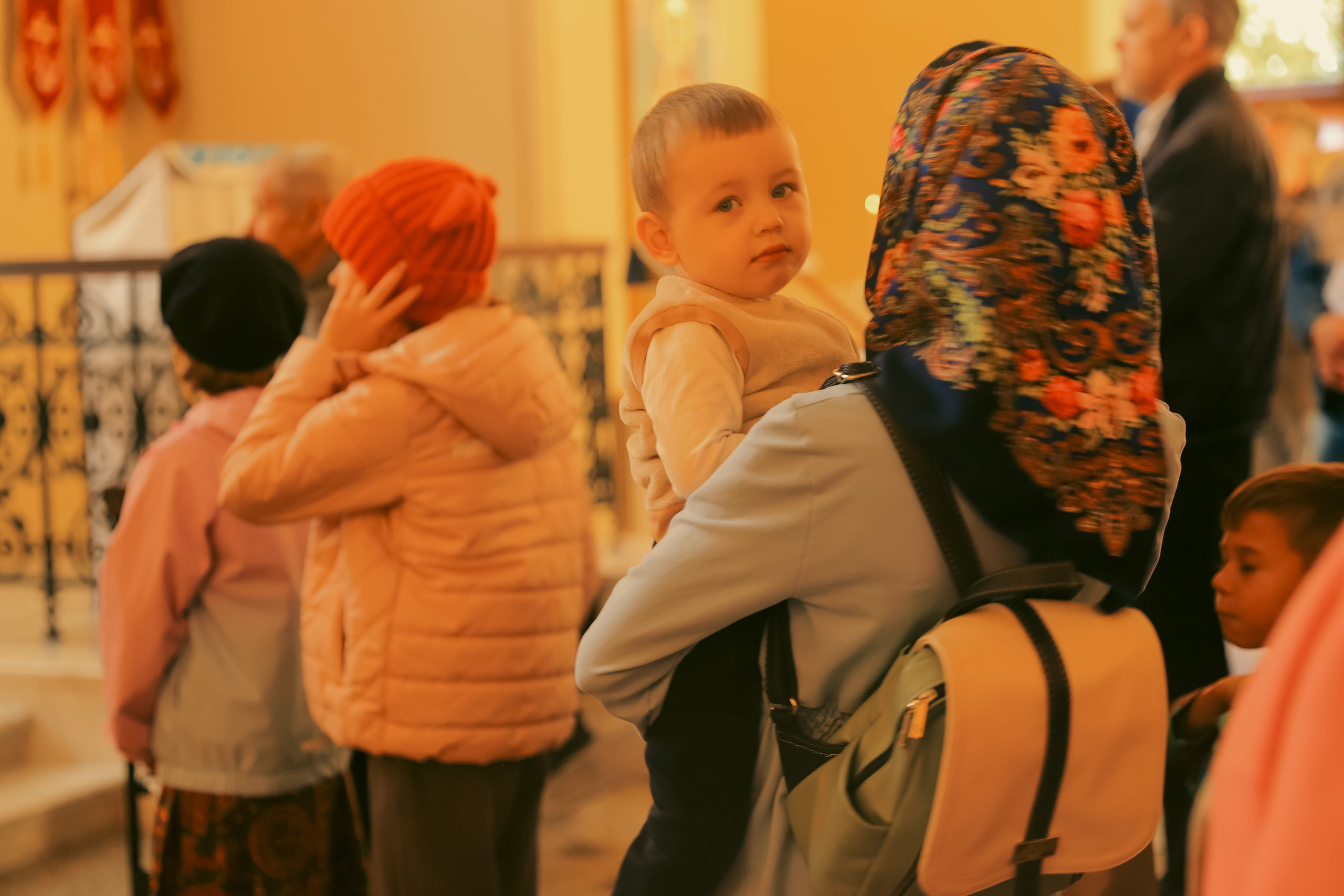 Служба в церкви