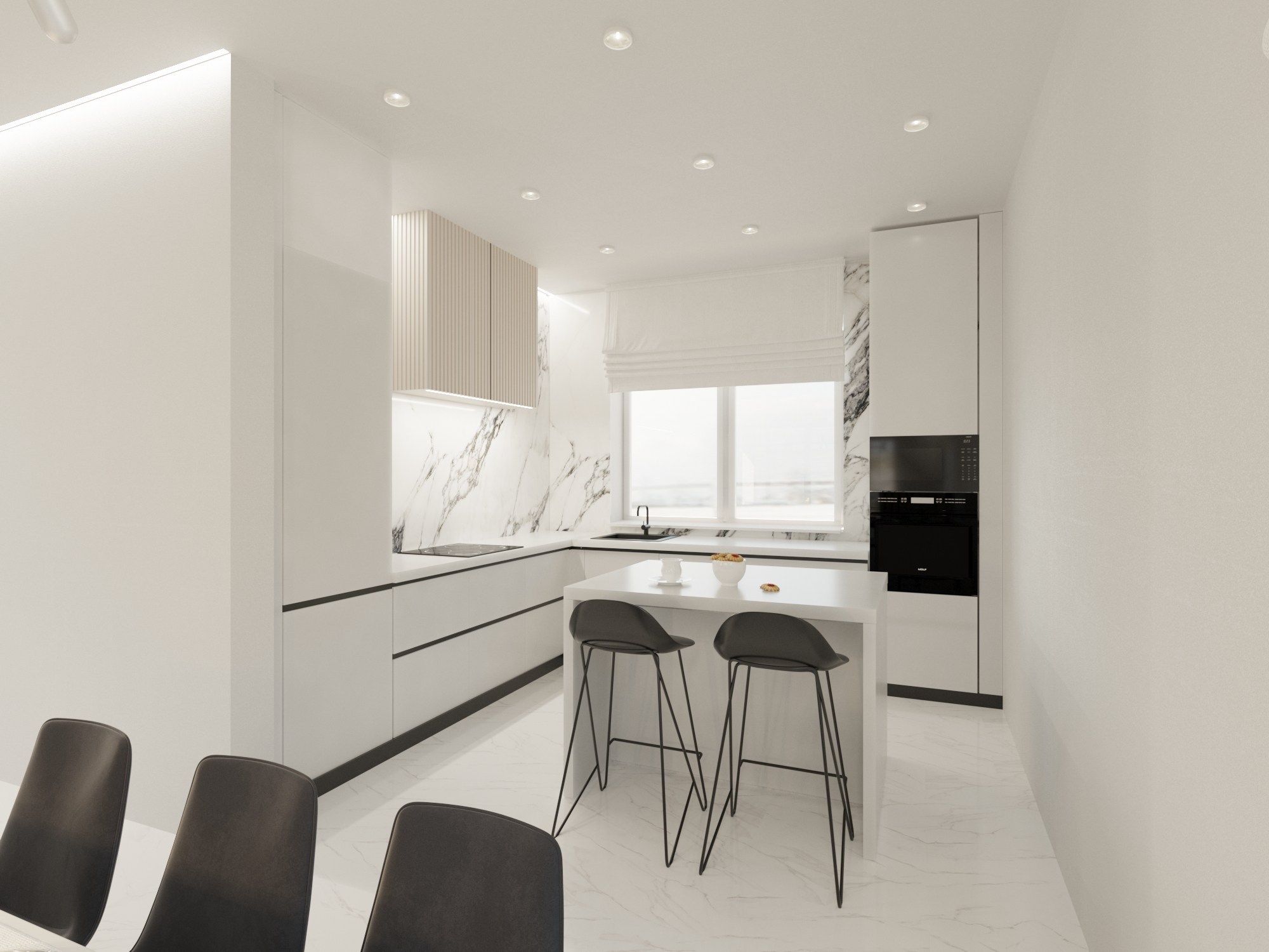 Минималистичный интерьер. Дом, Горный Щит, Екатеринбург. Интерьерный дизайнер и художник. Локация в г. Екатеринбурге беру проекты в разных странах