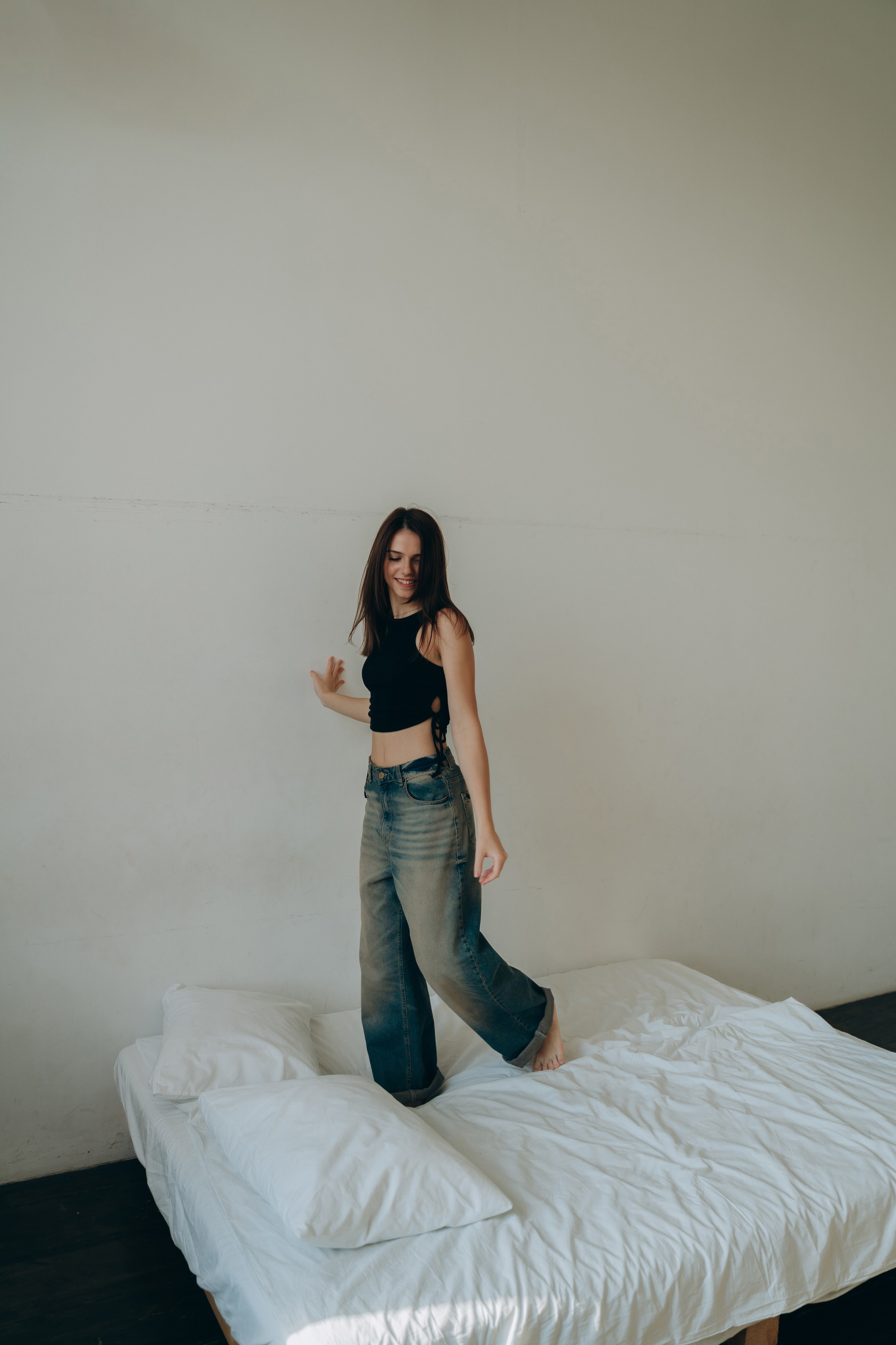 Настя. Модельные тесты. Фотограф Москва Виктория-Антуанетта