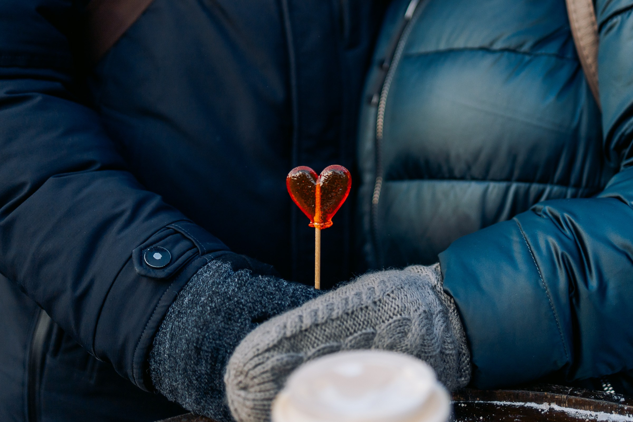 Морозный день