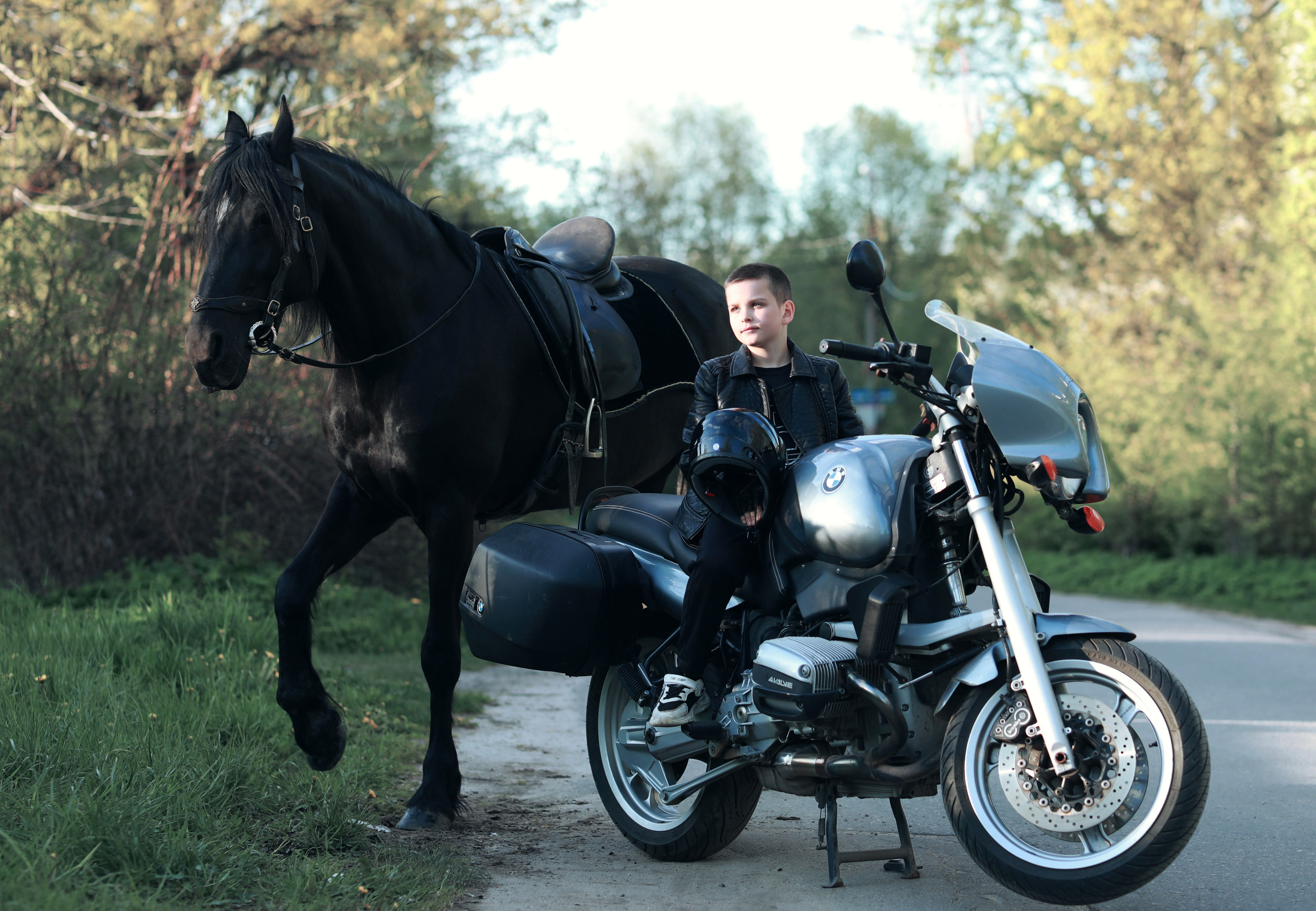 Детская фотосессия от 3х до 12 лет. Фотосессия с лошадьми