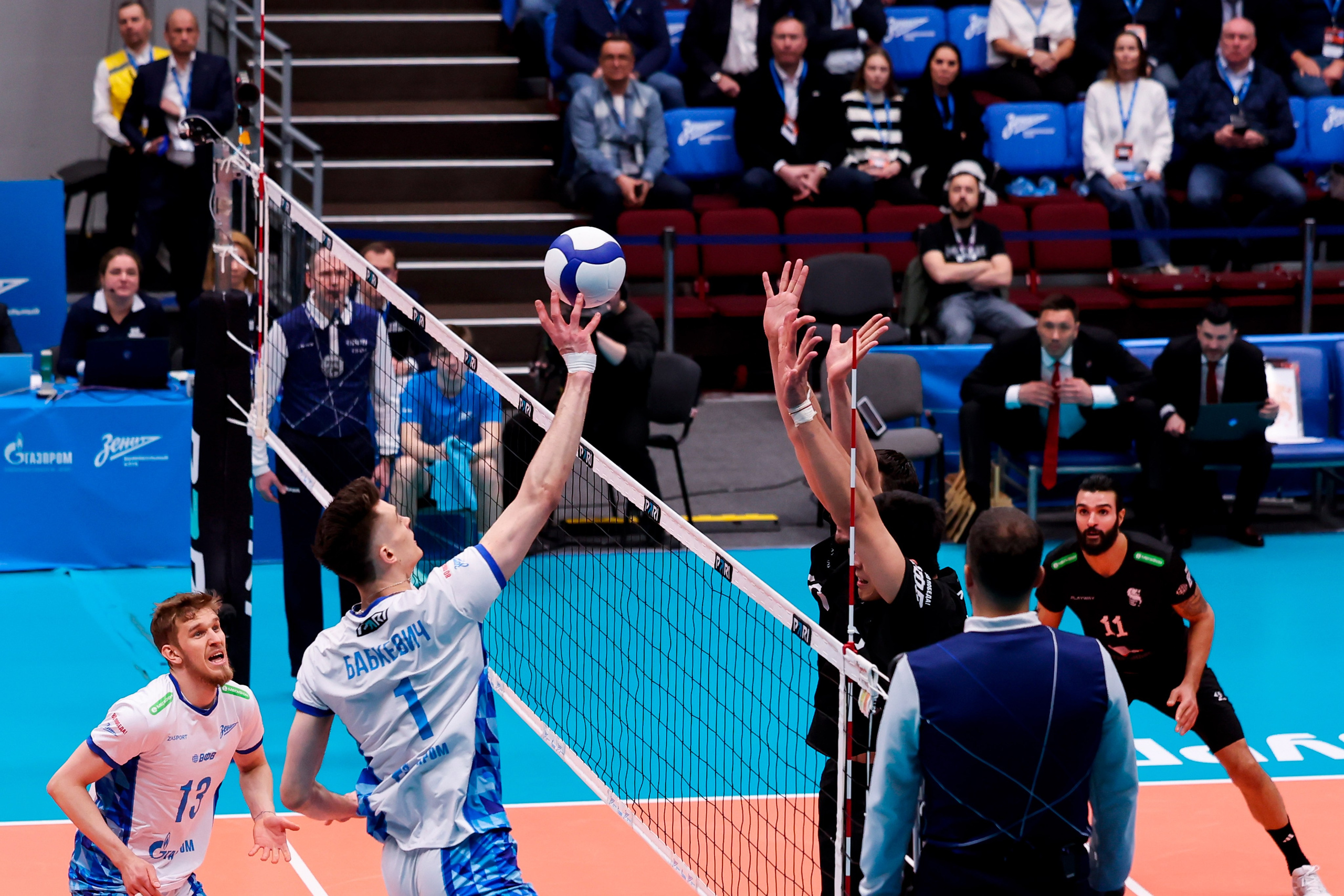 ВК Зенит — ВК Белогорье 08.04.2025. Спортивный и репортажный фотограф Антон Тереханов