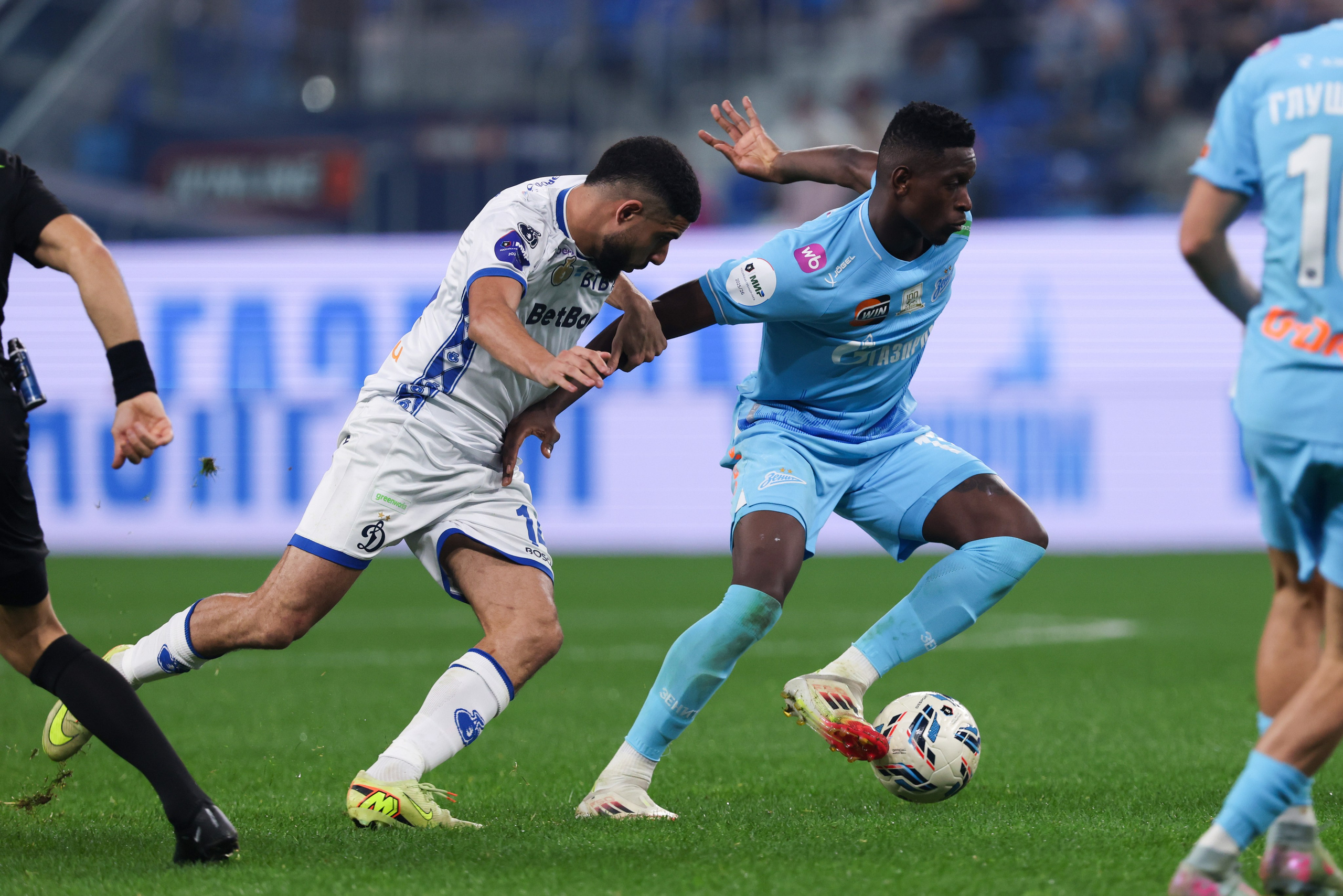 ФК «Зенит» — ФК «Динамо» Москва 26.10.2025. Спортивный и репортажный фотограф Антон Тереханов