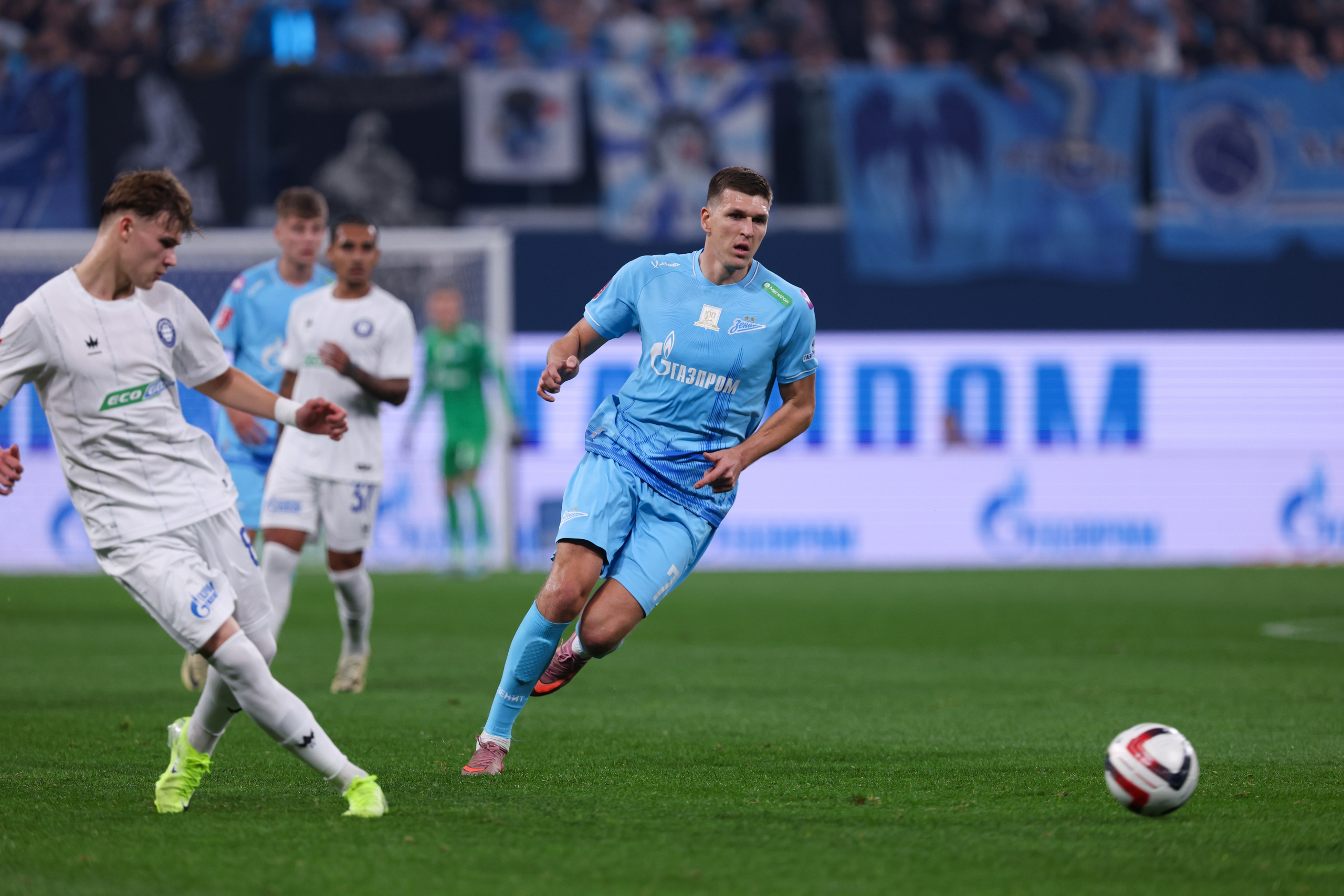 ФК Зенит -ФК Оренбург Fonbet Кубок России 2025/26. Спортивный и репортажный фотограф Антон Тереханов
