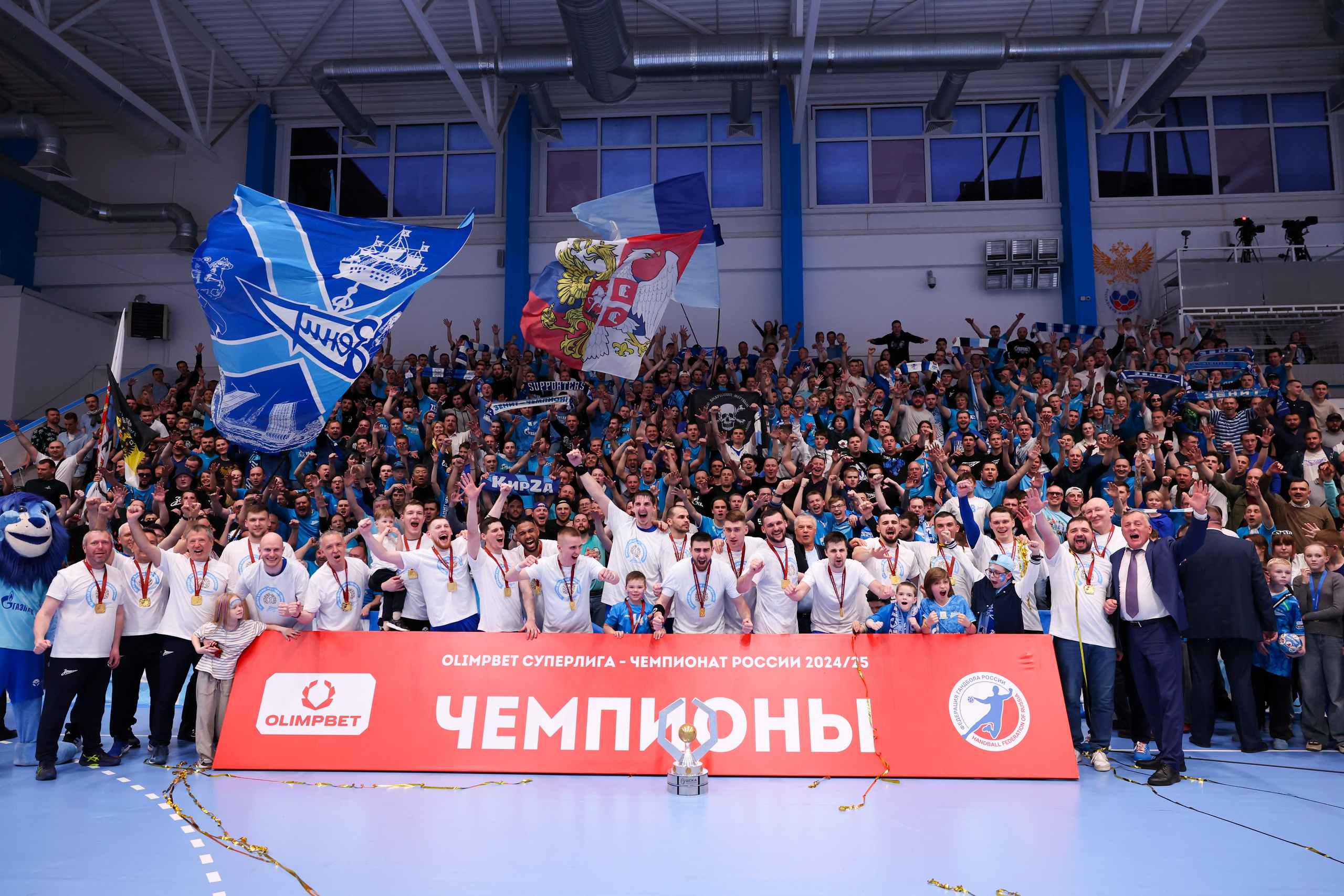 ГК Зенит — ГК ЦСКА финал ЧР2024/25 3 игра 28.05.2025. Спортивный и репортажный фотограф Антон Тереханов