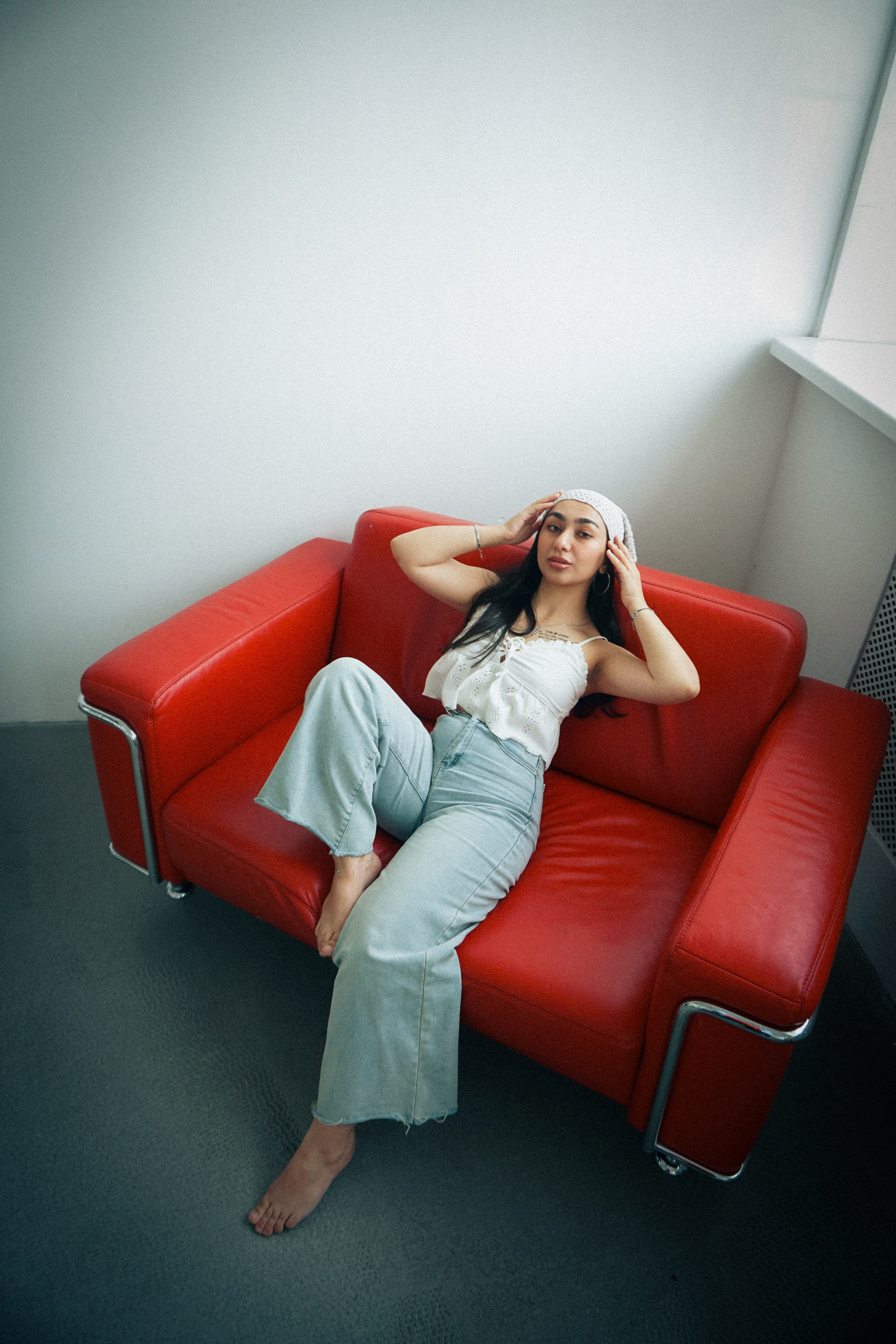 Уля портреты студия + улица. Фотограф Москва — Полина Робин