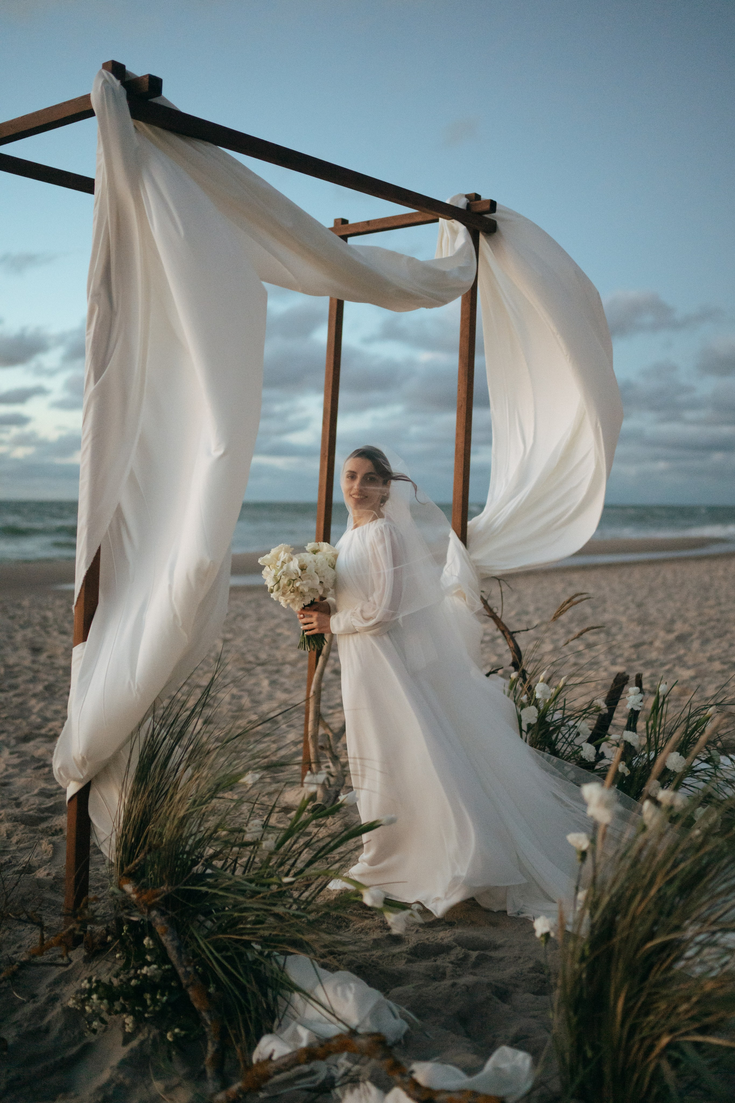 Алима & Никита. Куршская коса. Оформление свадеб, декор свадеб Вера Маркова, Москва