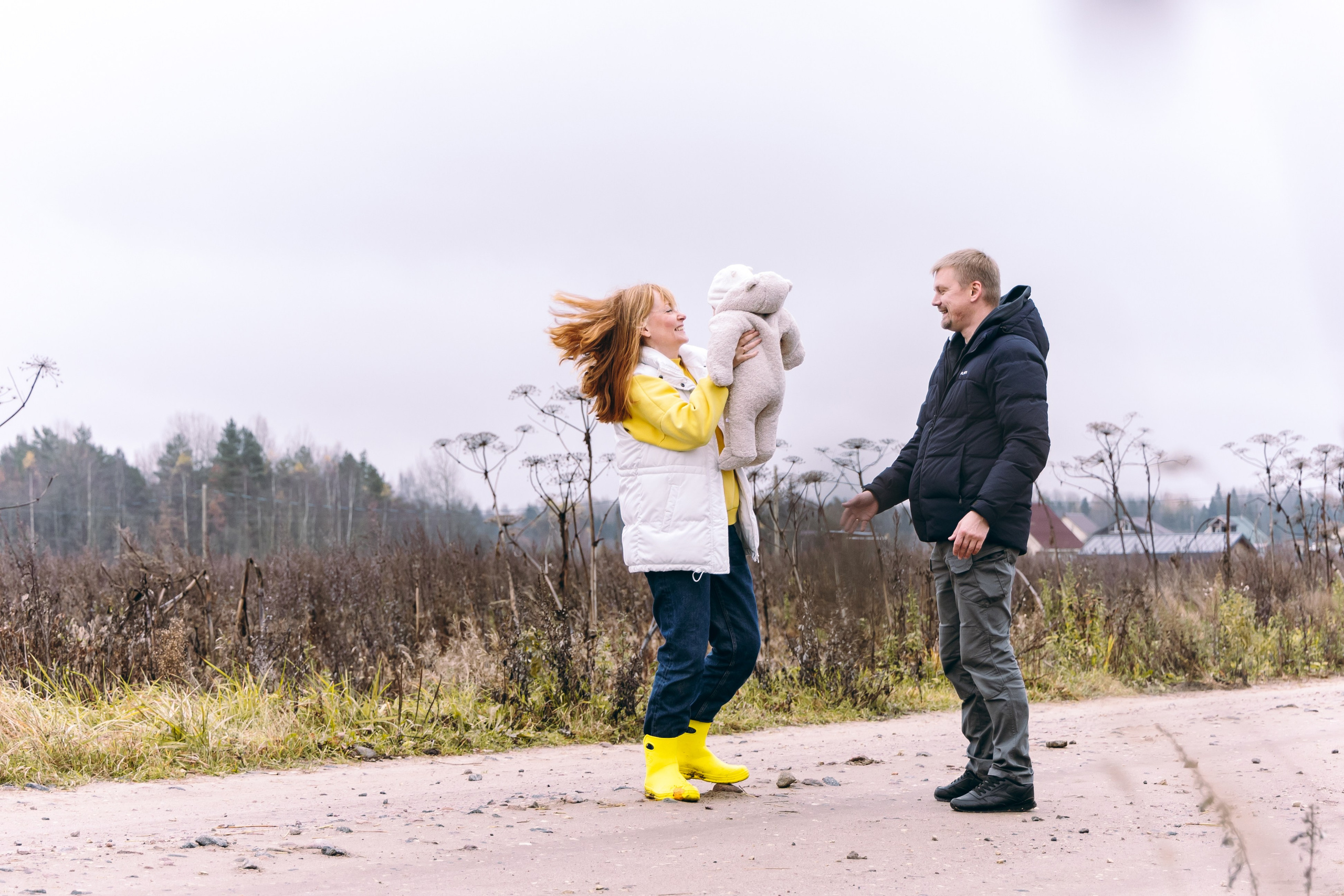 Осенние зарисовки с Сергеем, Татьяной и Сашей. Детский и семейный фотограф Афанасьева Ольга. Санкт-Петербург