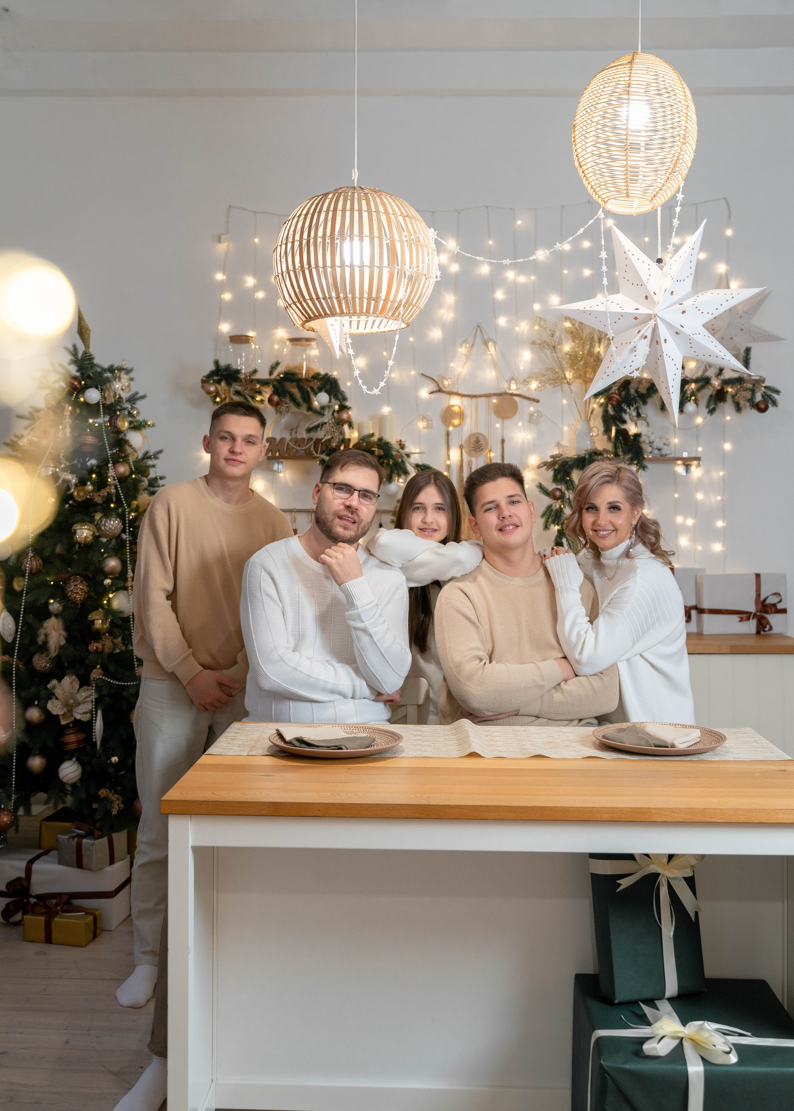 Семейная новогодняя фотосессия. ALISON FILMS