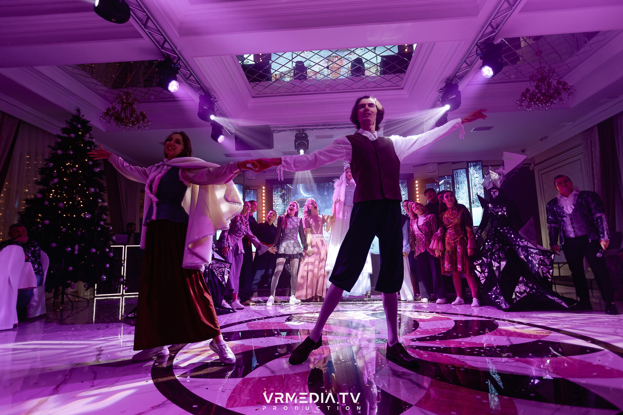 Новогодний вечер в ресторане «Лазурный Берег»