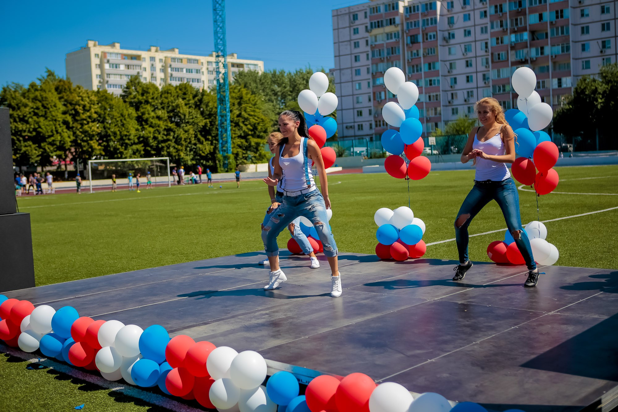 День Физкульт. Максим Матвийченко и Виктория Басова профессионалы своего дела