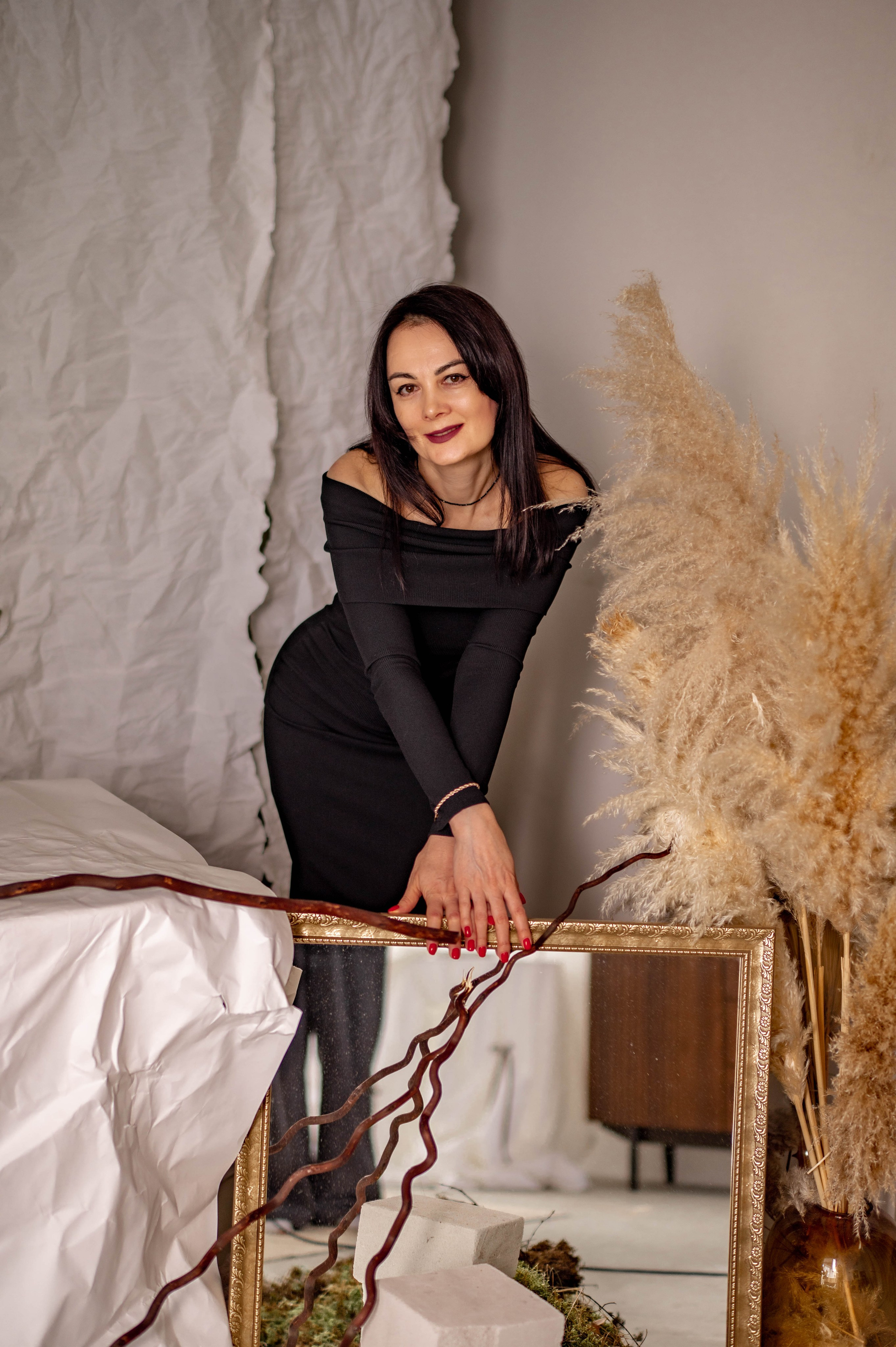 Вечерние образы: гламурная съемка в студии Абакана. Семейный и свадебный фотограф в Абакане Юлия Су