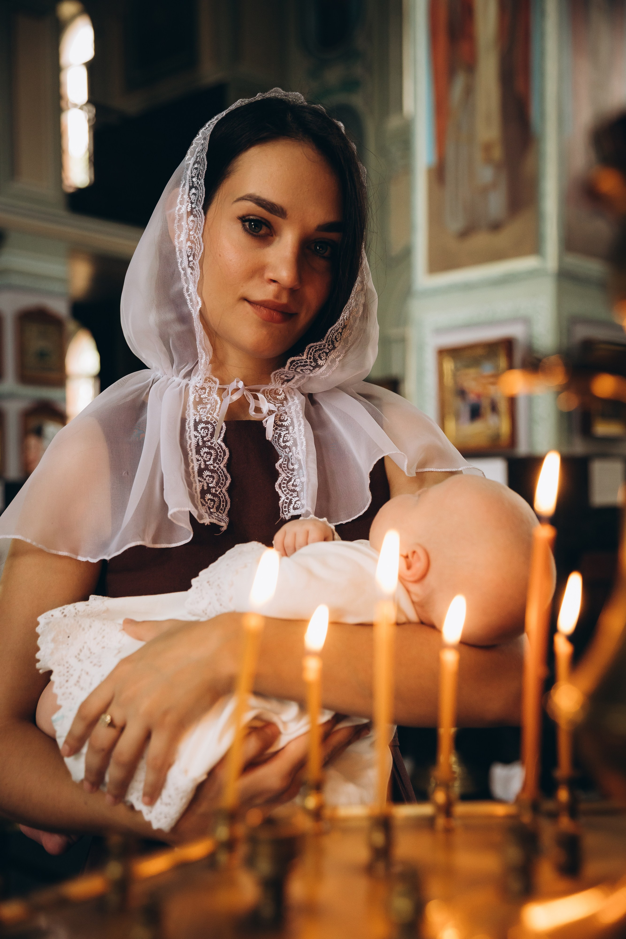 Таинство Крещения Евы. Фотограф в Краснодаре Алла Потоцкая