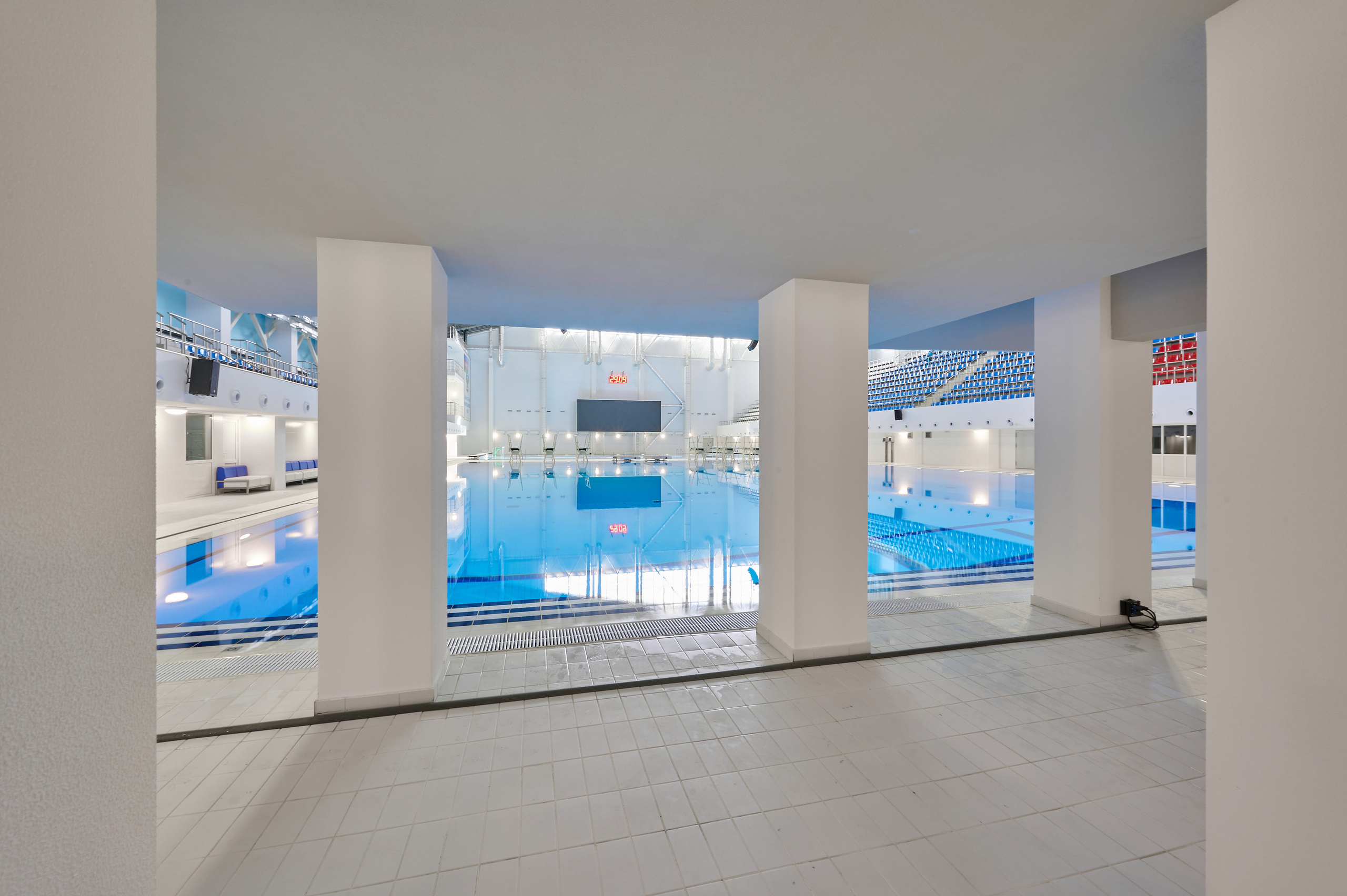 Спортивный водный комплекс. Интерьерный фотограф в Краснодаре