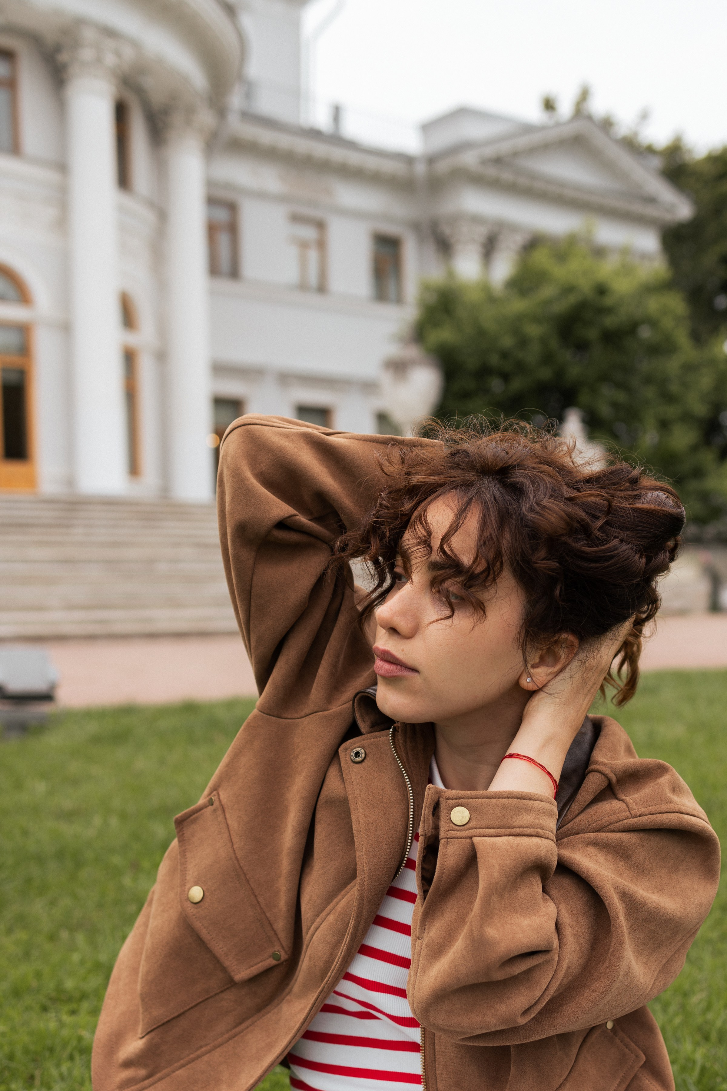 Прогулочная фотосессия. Портретный фотограф СПб, женский фотограф, минимализм и эстетика