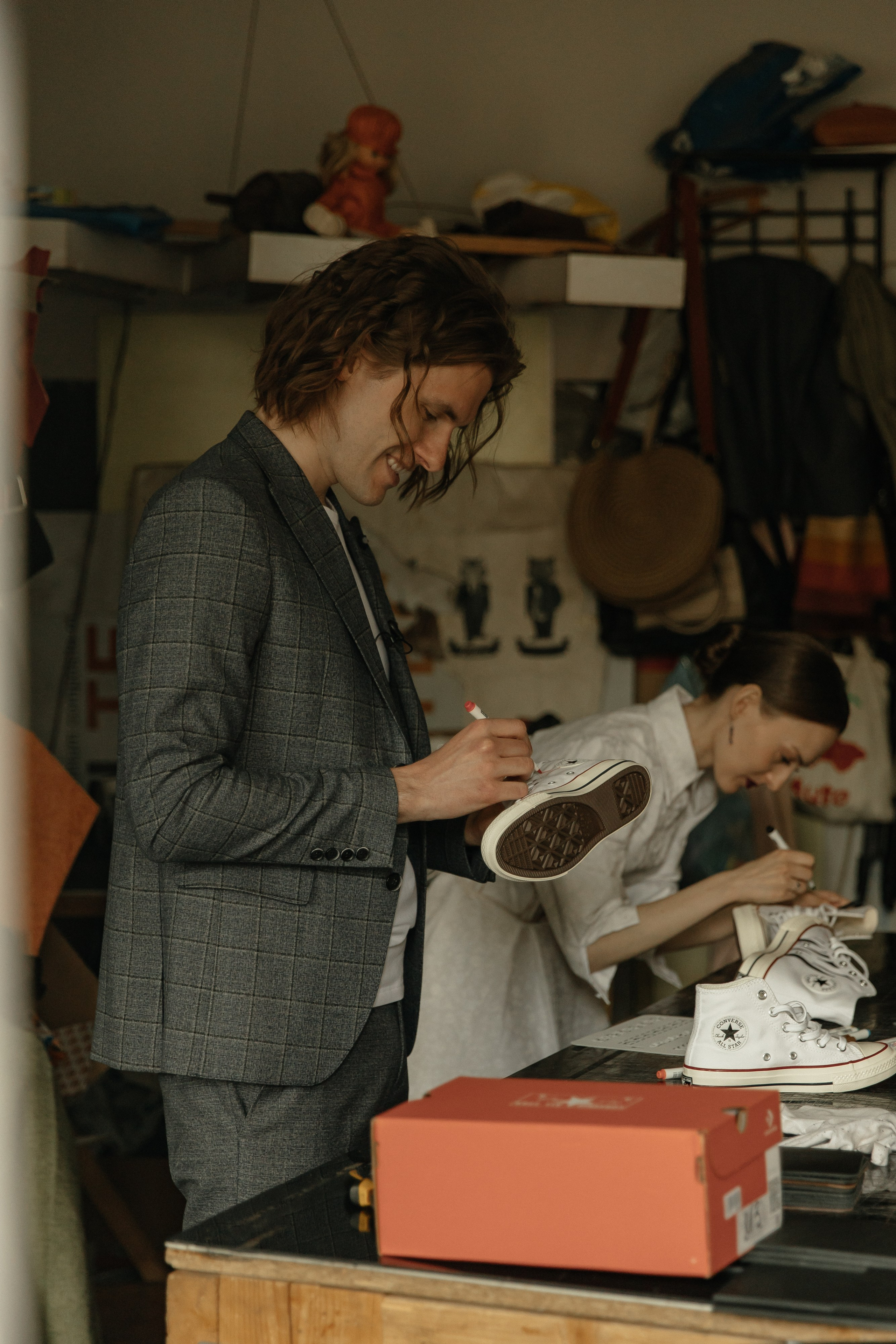 Groom & Bride 2. Stylist and film photographer Anastasia Shlokova