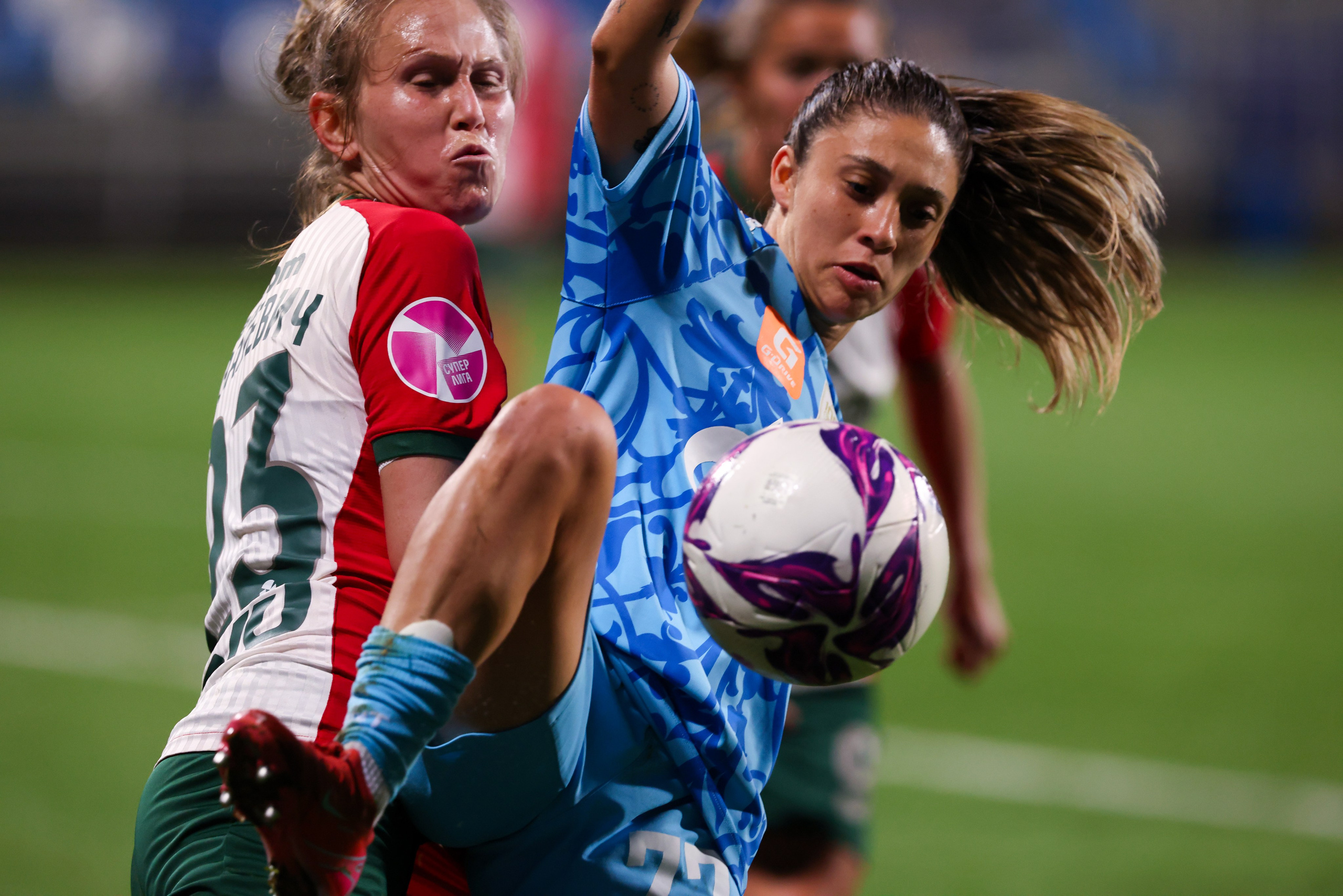 ЖФК «Зенит» — ЖФК «Локомотив» Москва Winline Кубок России 13.09.2025. Спортивный и репортажный фотограф Антон Тереханов