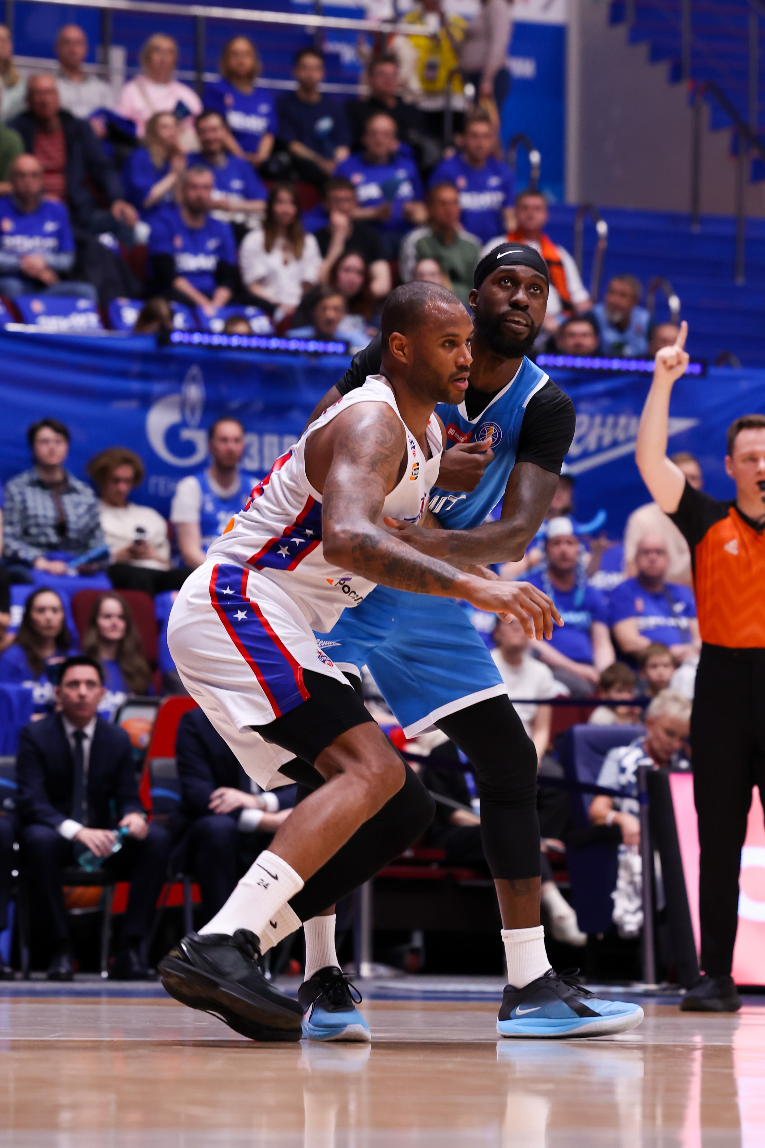 БК «Зенит» — БК «ЦСКА» финал ЕЛ ВТБ 1 игра 27.05.2025. Спортивный и репортажный фотограф Антон Тереханов