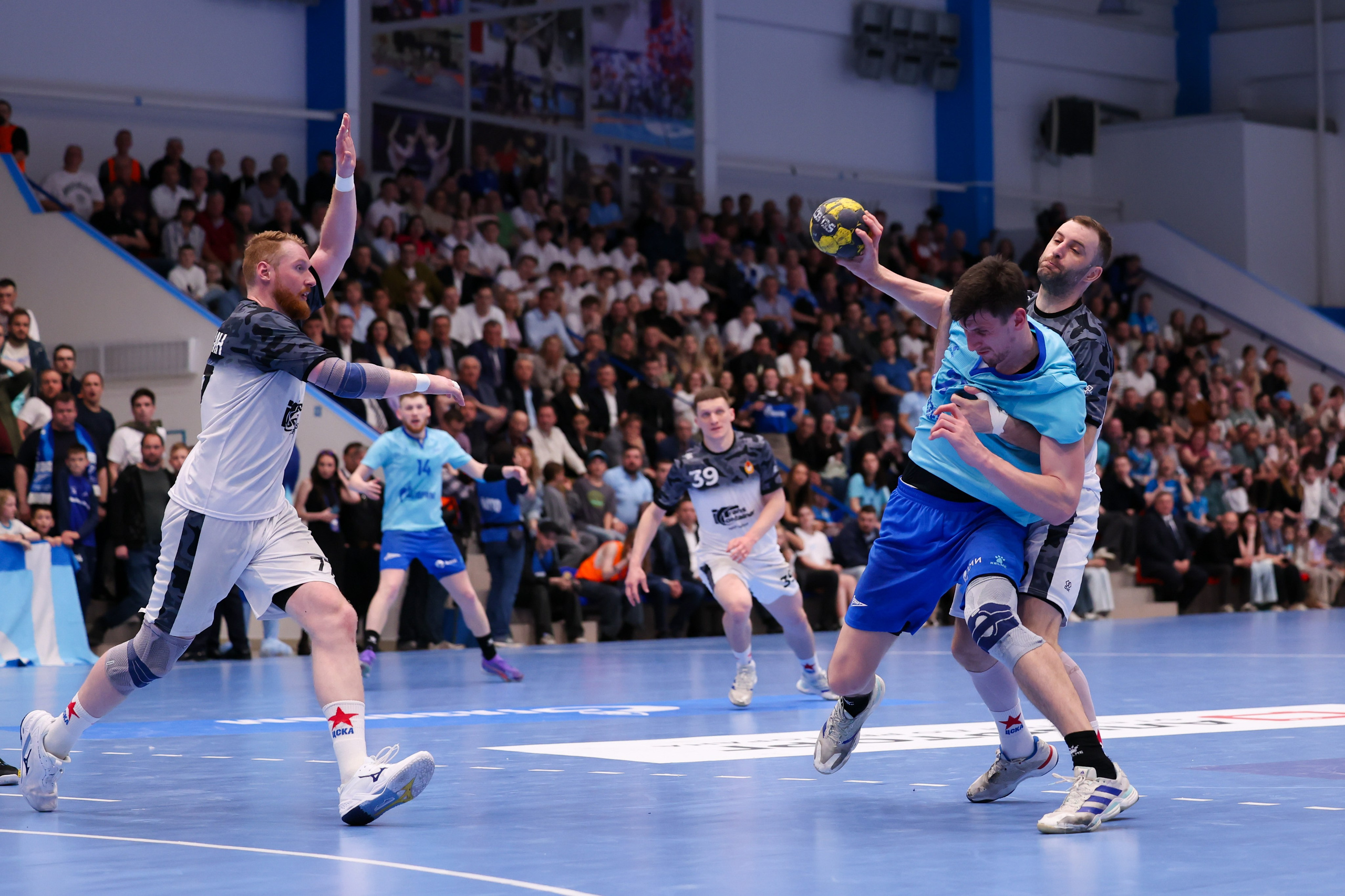 ГК Зенит — ГК ЦСКА финал ЧР2024/25 3 игра 28.05.2025. Спортивный и репортажный фотограф Антон Тереханов