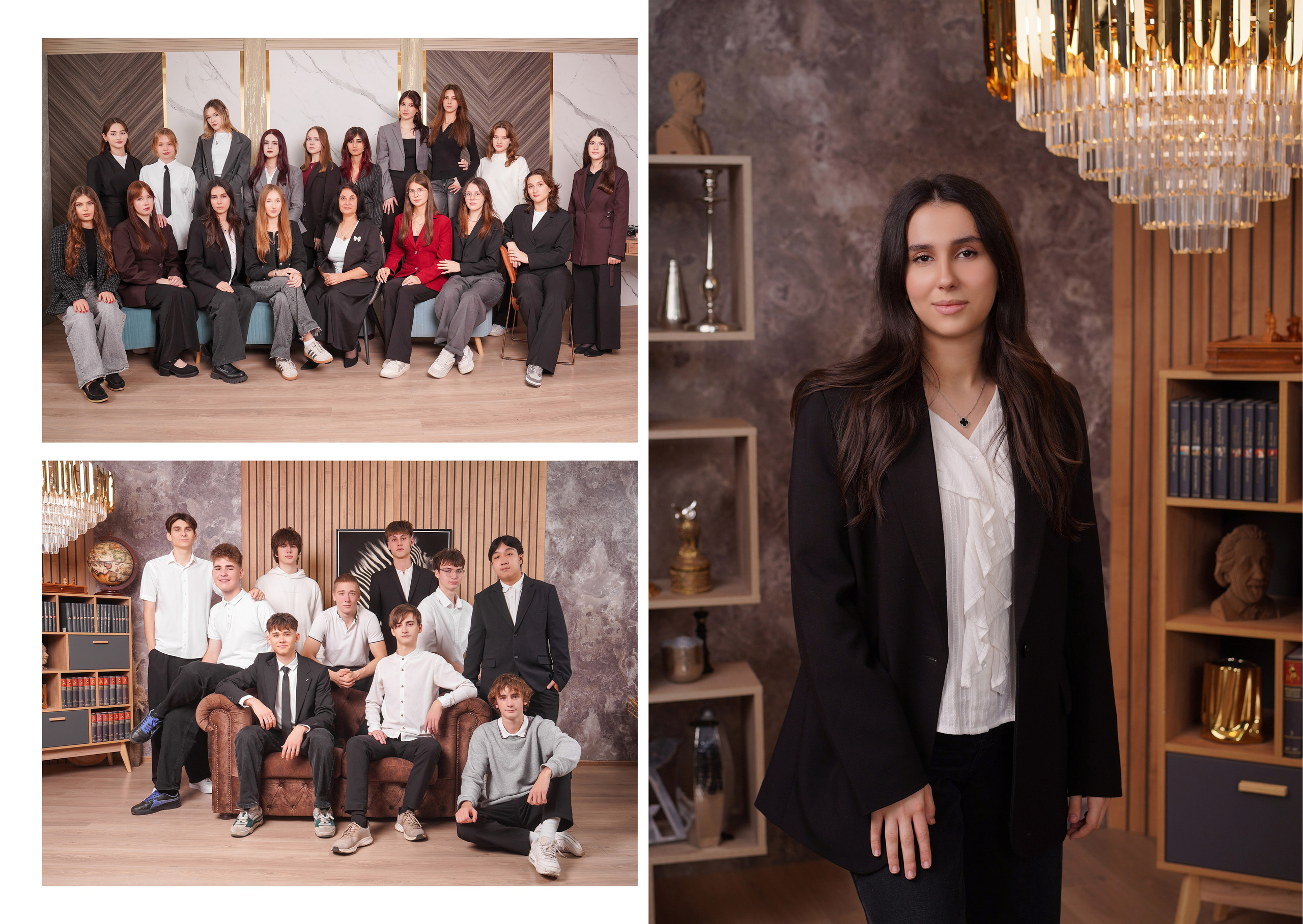 ШКОЛА 80 11 Б (1). Красивый выпускной альбом в Краснодаре