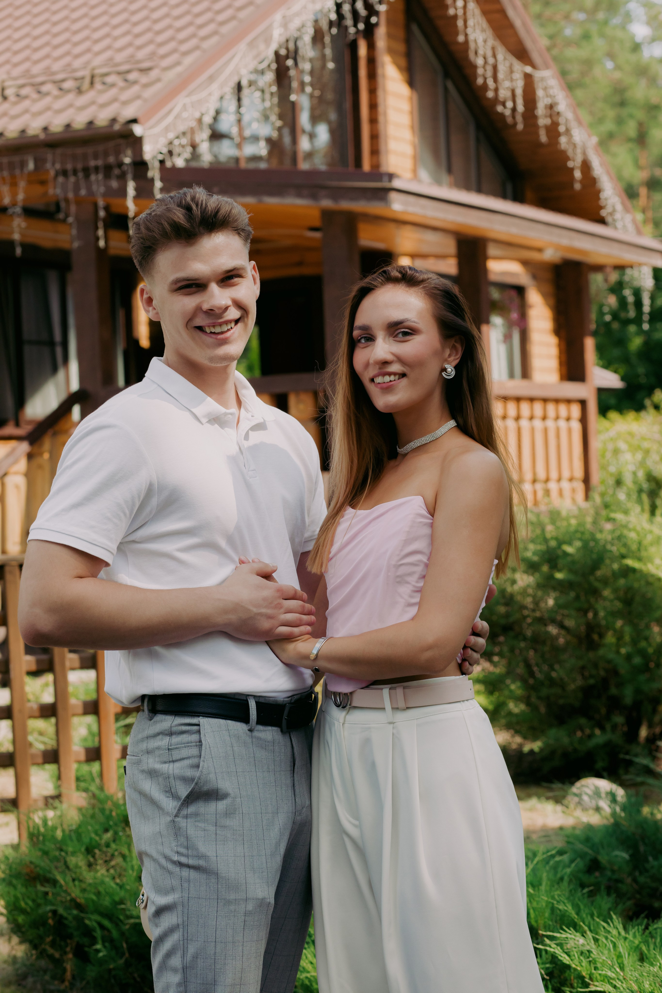 Летняя свадебная фотосессия