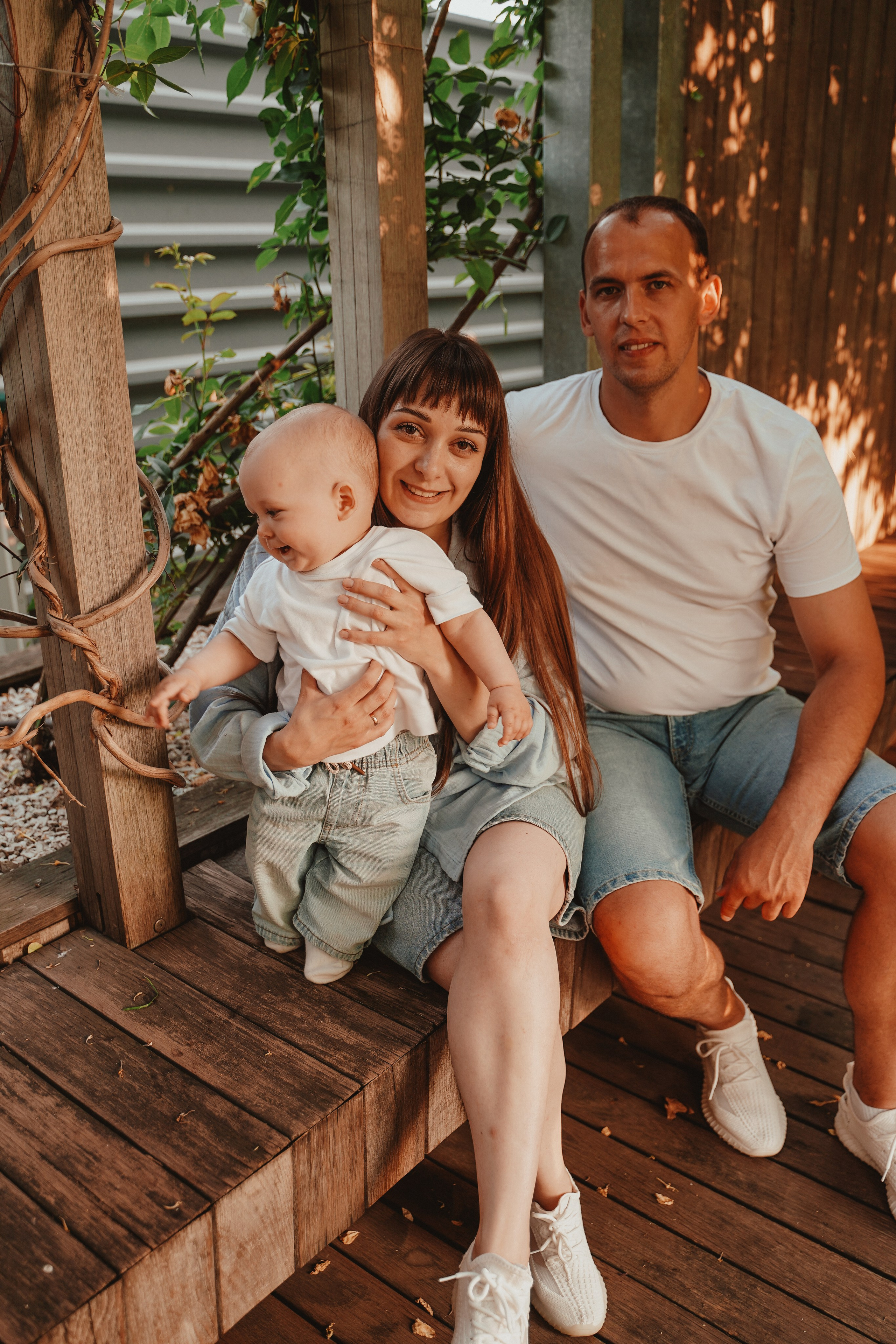 Семейная фотосессия в парке Галицкого. Семейный и женский фотограф в Краснодаре Анастасия Приймак