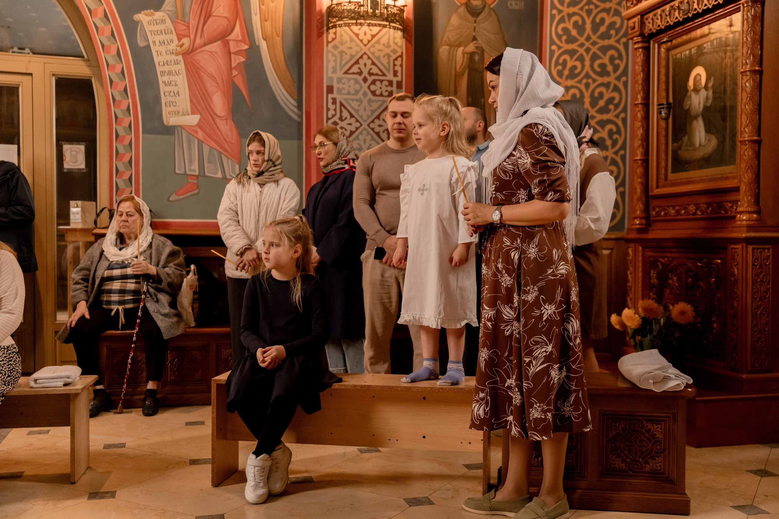 Крещение Елизаветы. Фотограф Амалия Ахмедова, Калининград