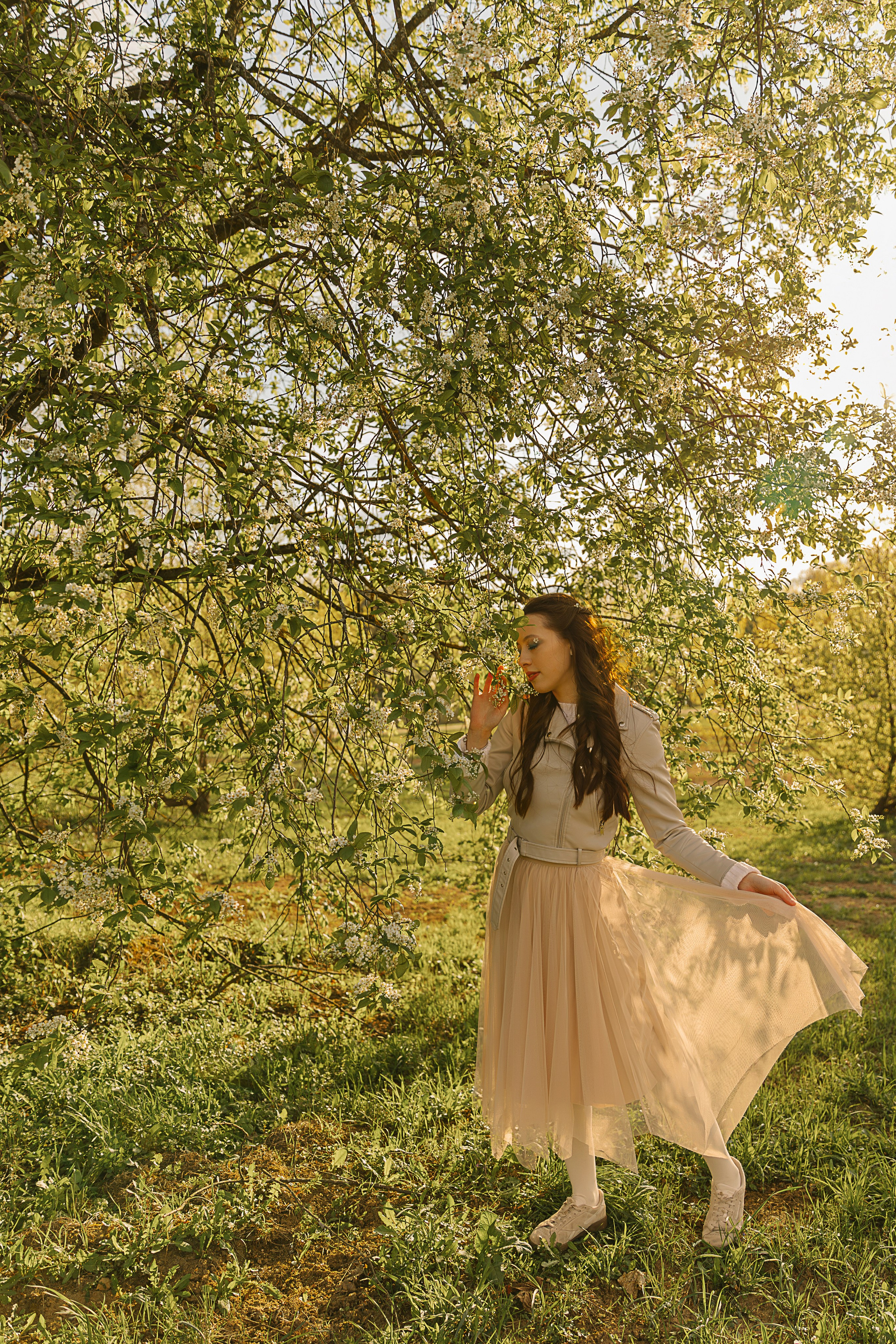 Фотосессия в цветении в Москве. Семейный и женский фотограф в Москве Надежда Воробьева