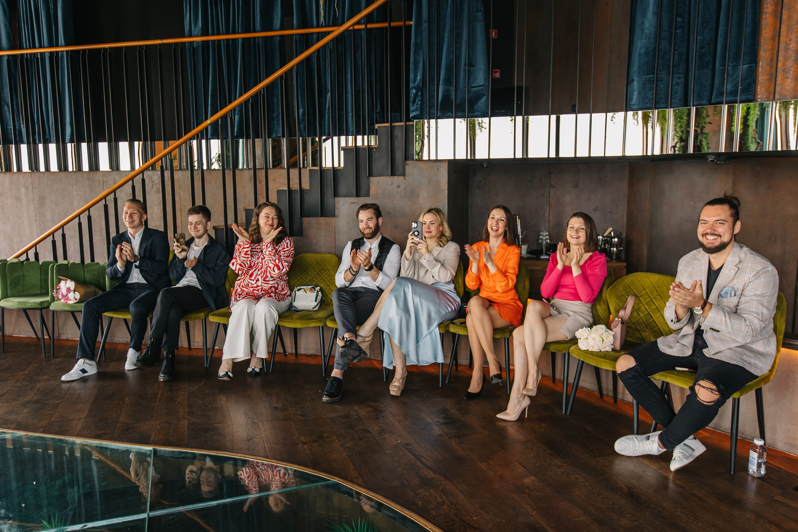 Регистрация брака в ресторане Birds Москва-Сити. Krumstudio фото, видео по Москве и МО