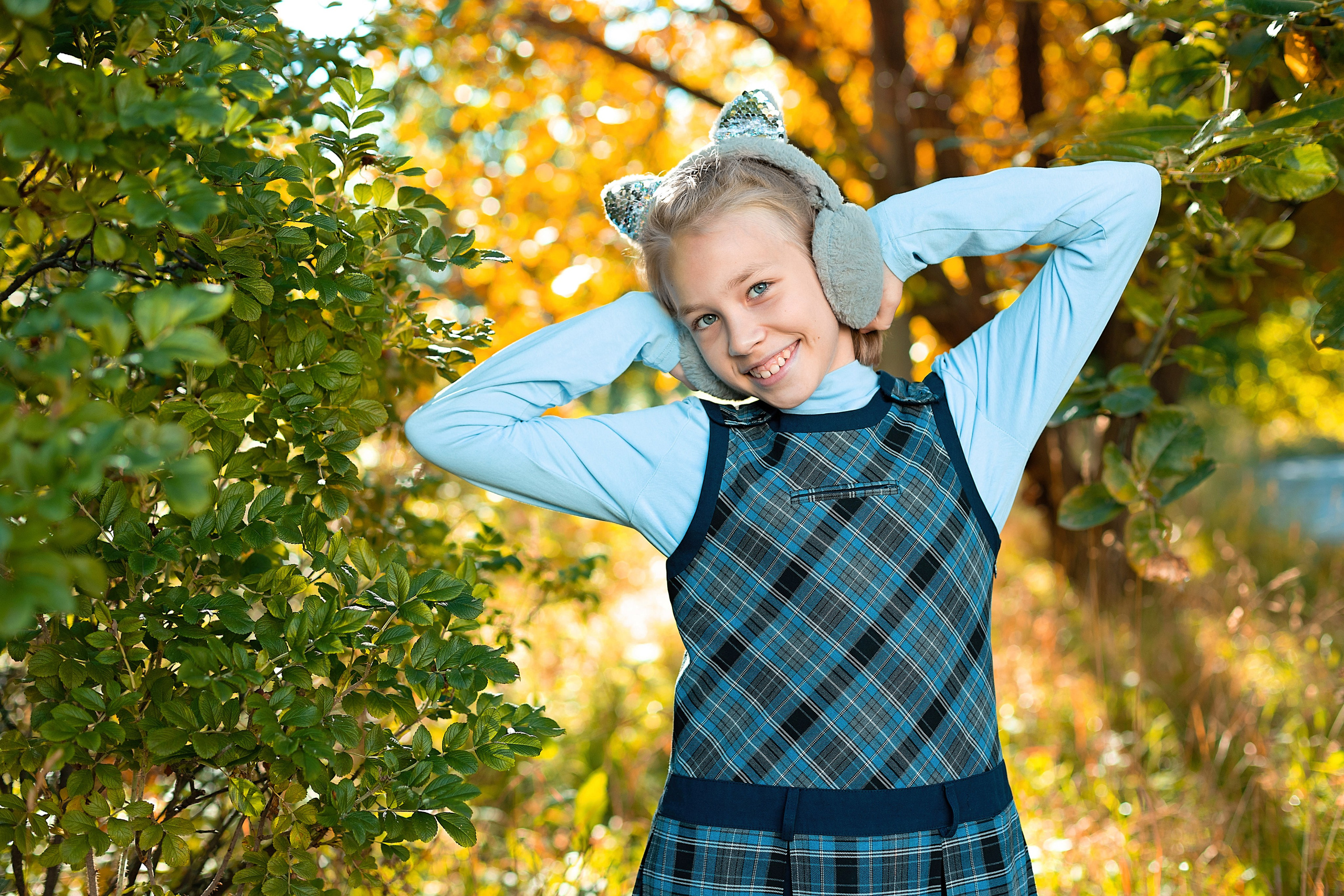 4 класс. Съёмка на улице. Выпускные альбомы «Эврика» в Нижнем Новгороде