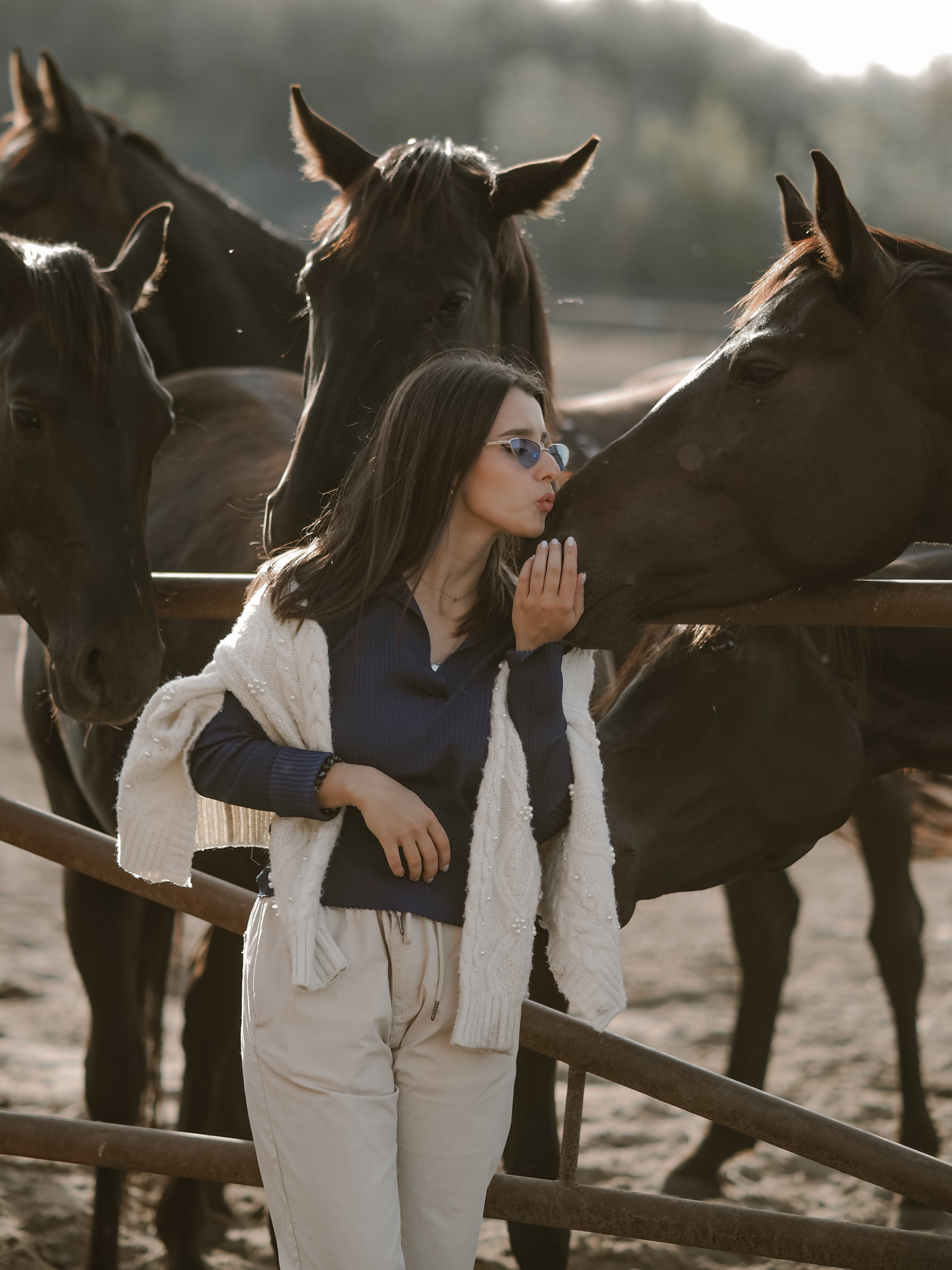 Фотопроект с лошадьми. Фотограф Рязань. Семейный Свадебный фотограф