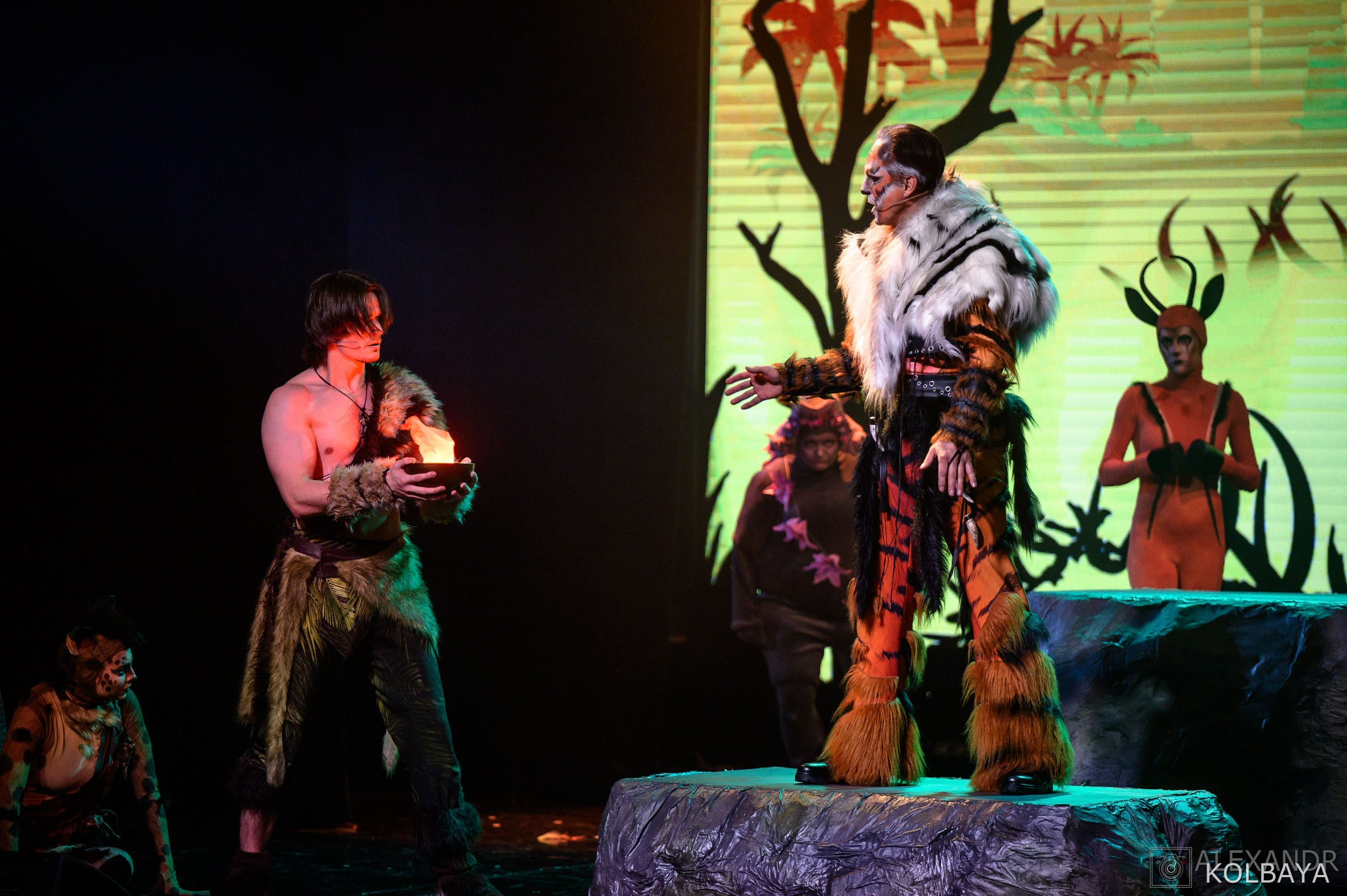 Мюзикл «Маугли». Концертный и театральный репортажный фотограф в Москве Александр Колбая