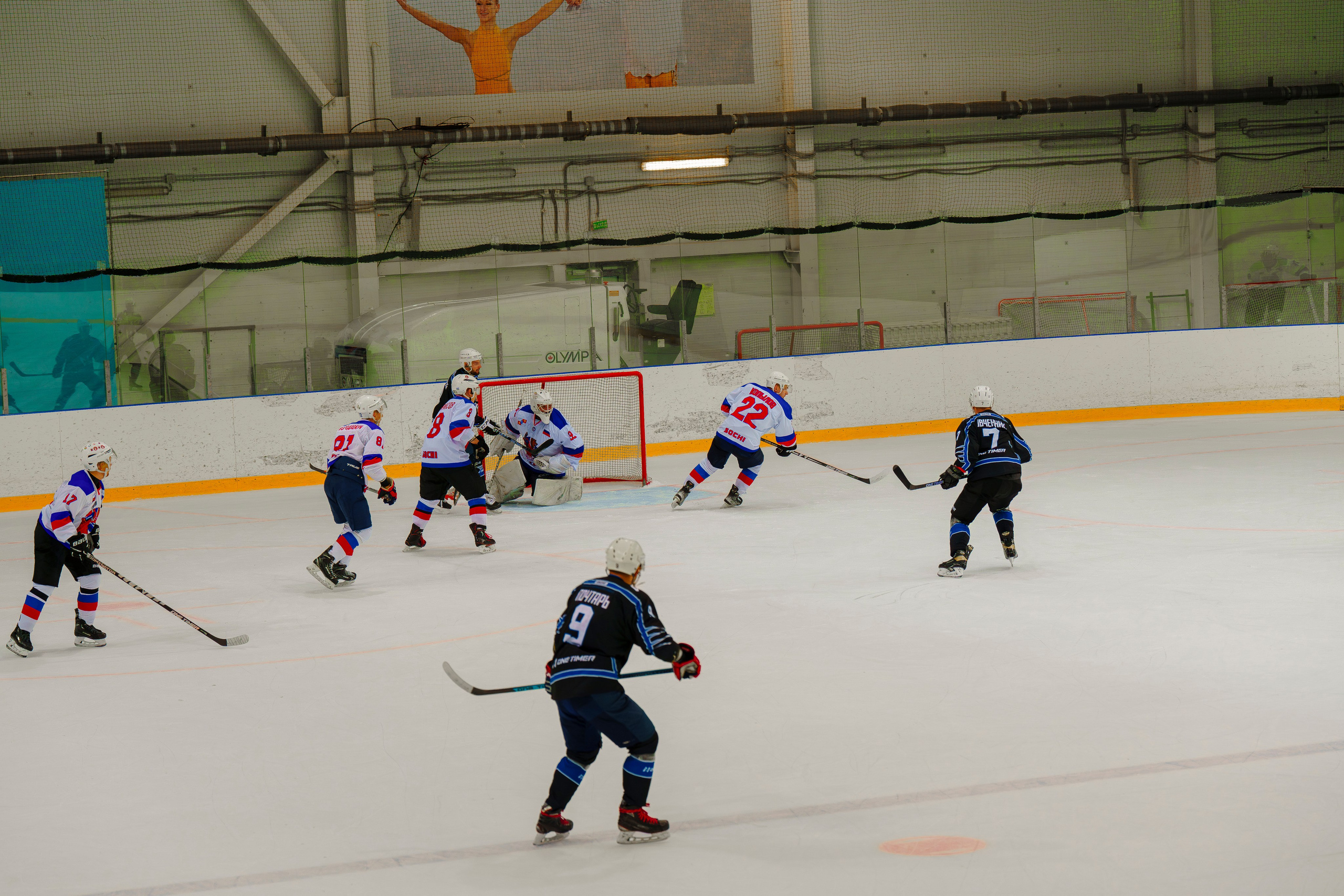 Фотосъемка хоккейных матчей в Сочи. Фотограф видеограф Геннадий Янбаев в Сочи, Краснодаре