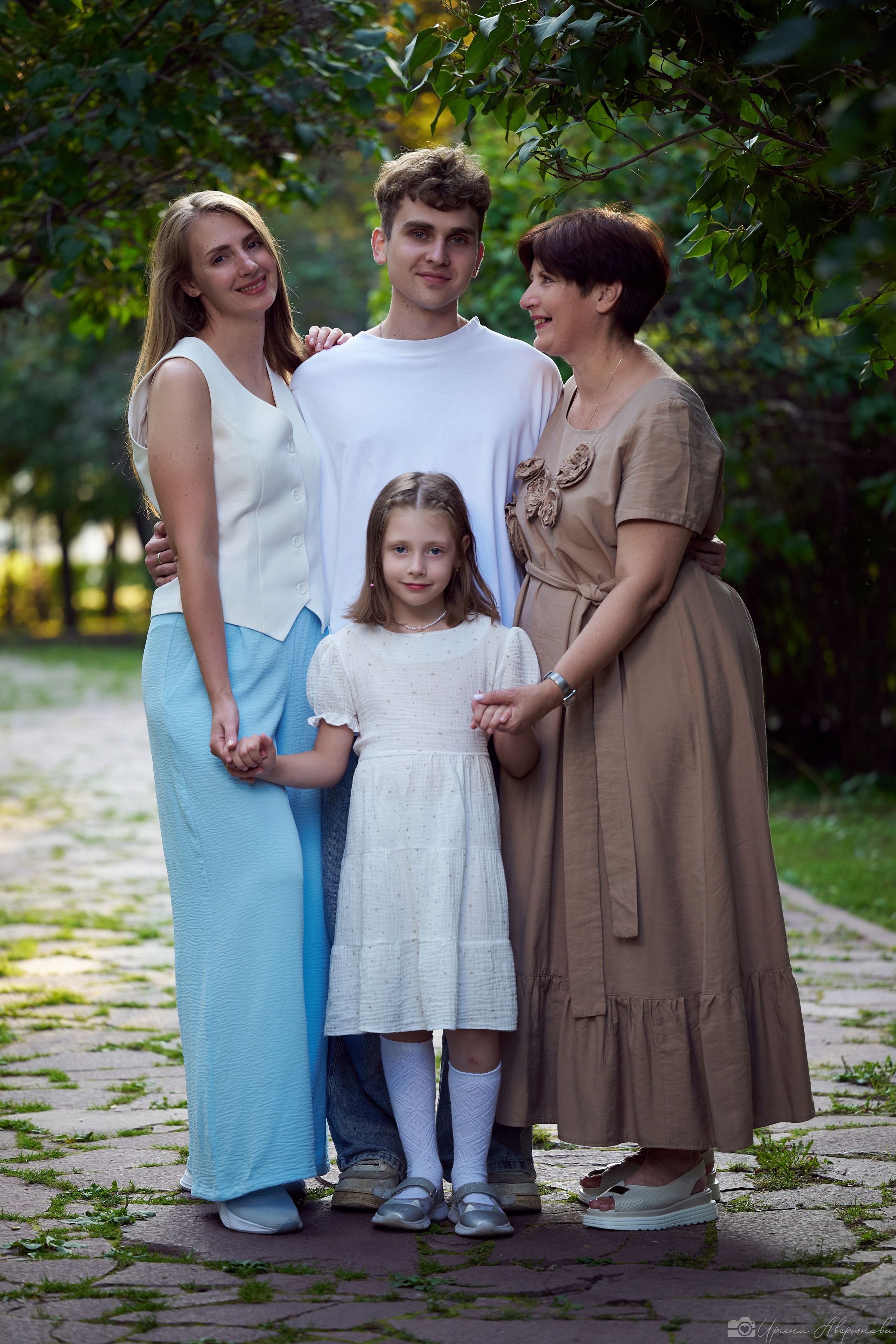 Семейная фотосессия в парке. Фотограф в Ульяновске Ирина Аверьянова