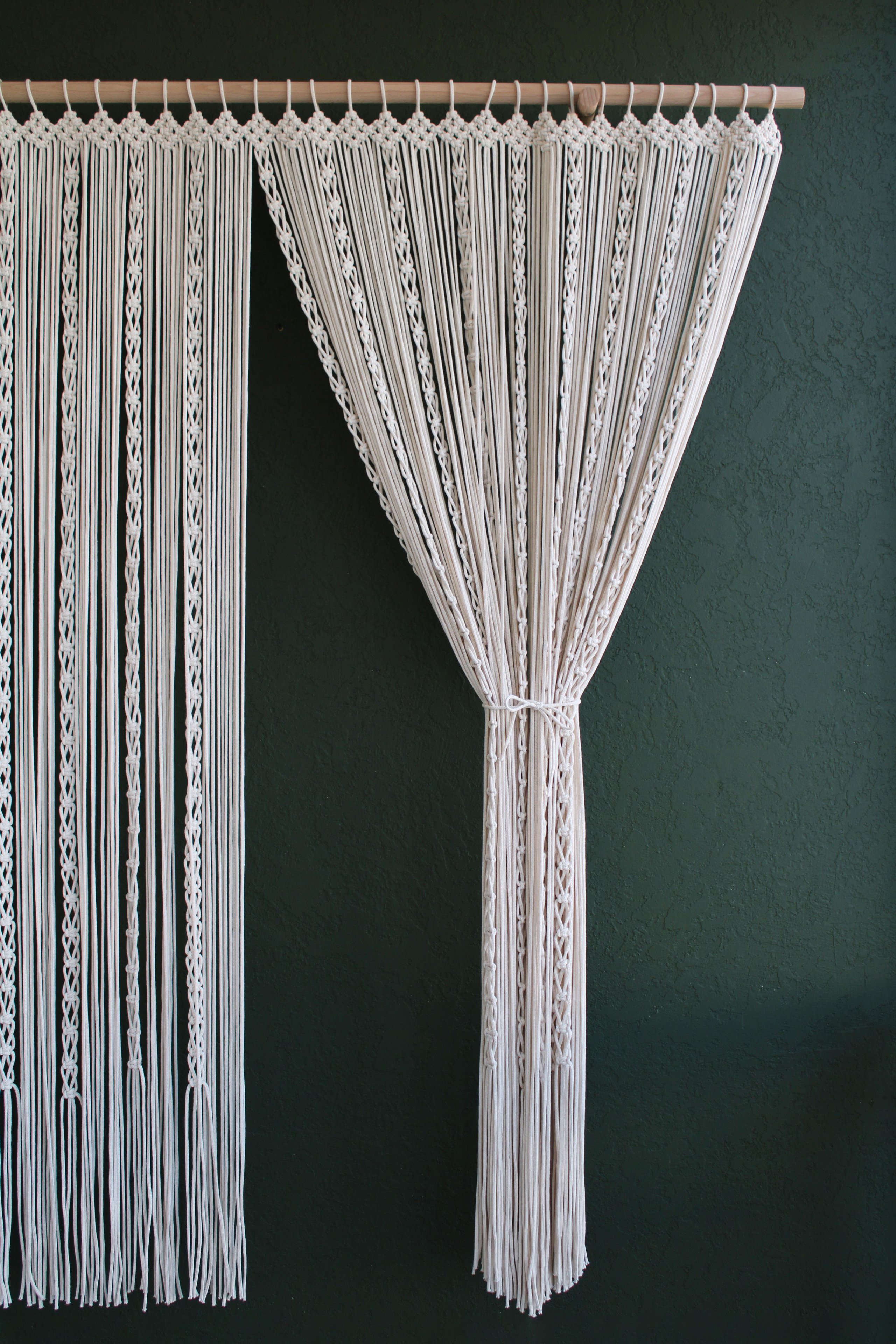 Шторы. Авторские тканые полотна из натуральных материалов