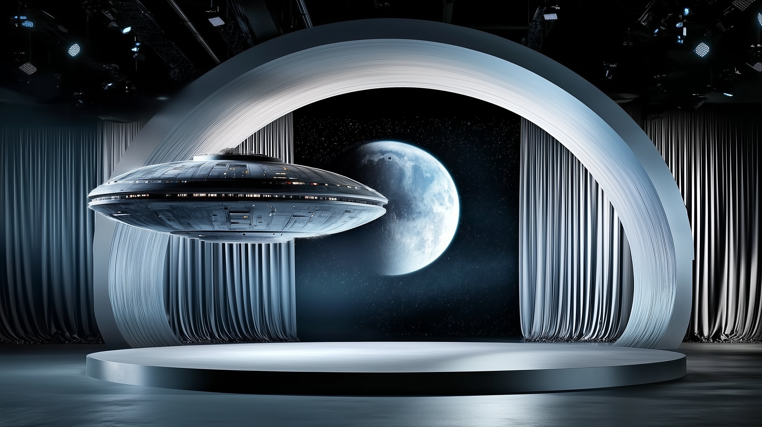 Разработка концепции декора корпоративного мероприятия в тематике «Космос» для LAZAR DECOR. Главная