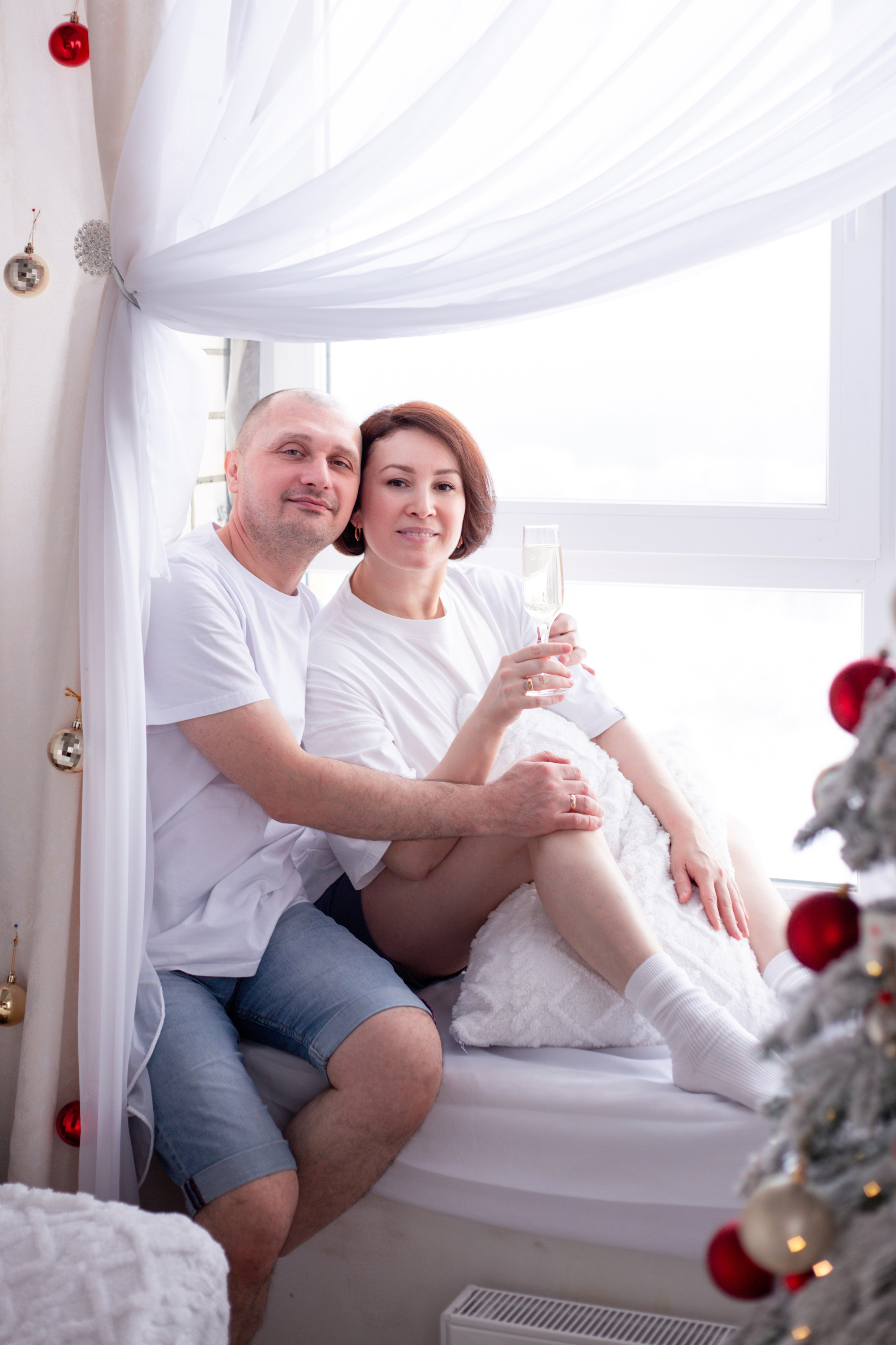 Новогодняя домашняя съёмка