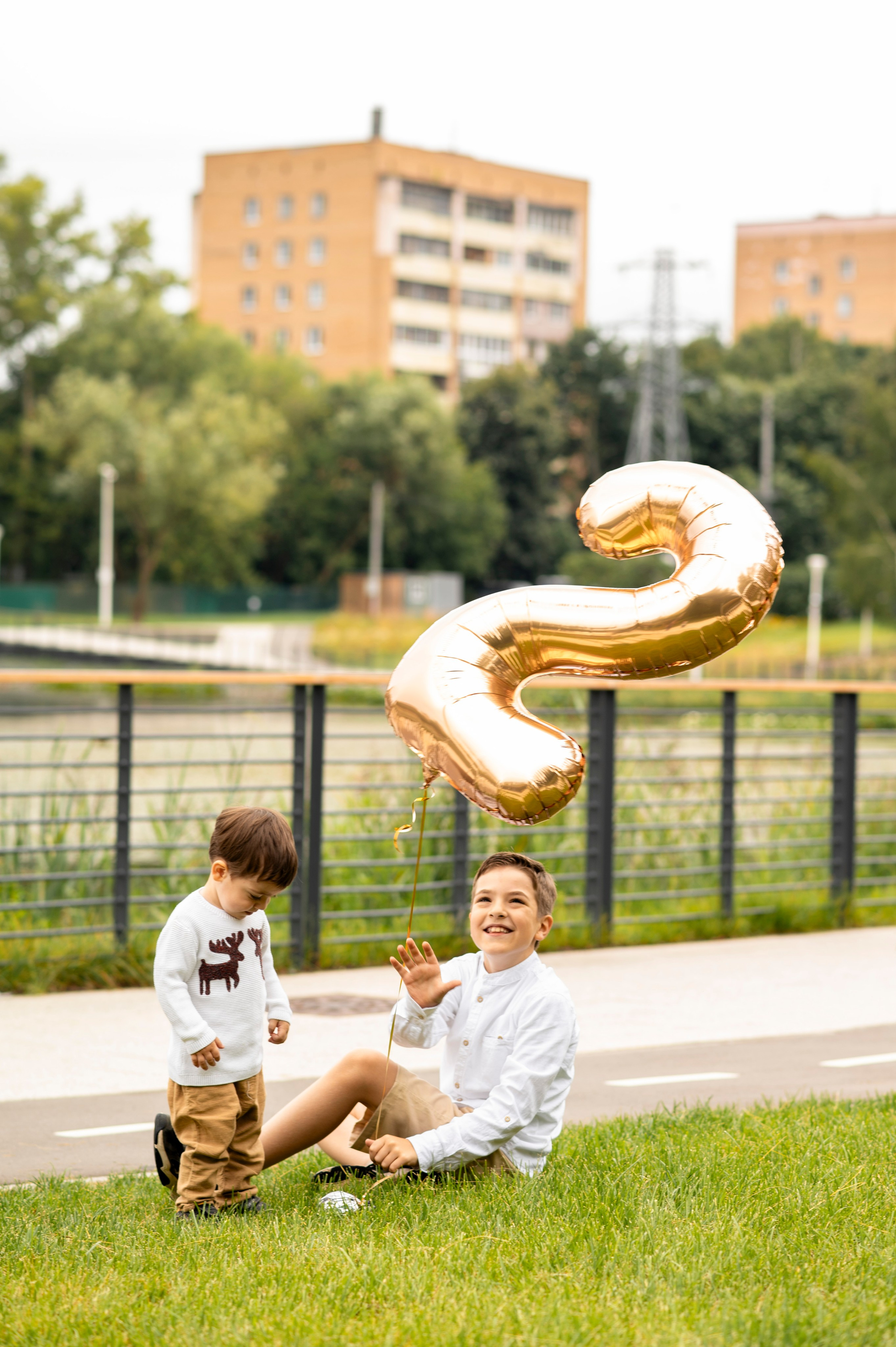 Фотосессия ребенка в день рождения