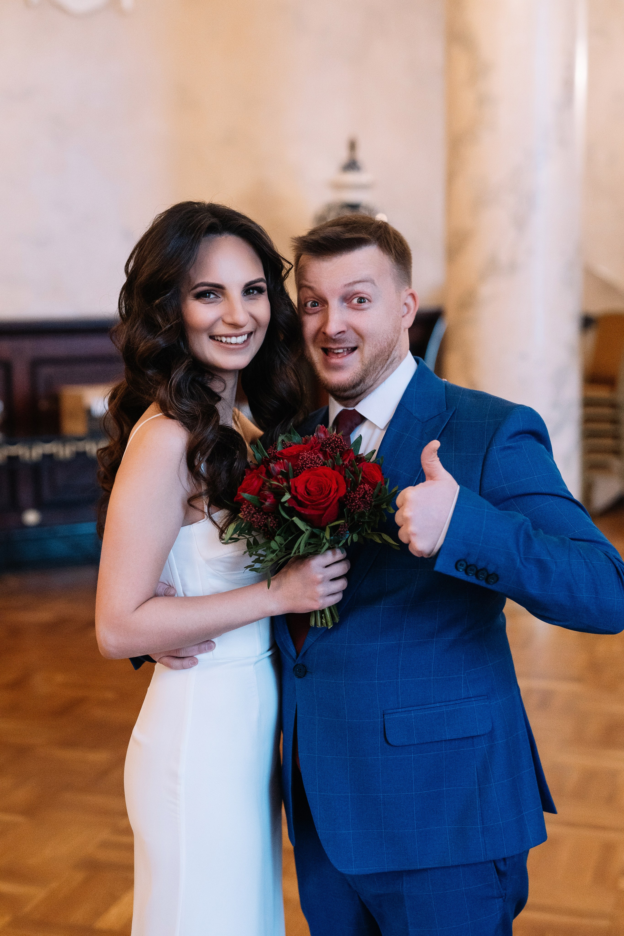 Свадебная фотосессия Лилии и Романа, прогулка в центре Москвы. Свадебный фотограф в Тамбове Павел Четвертков