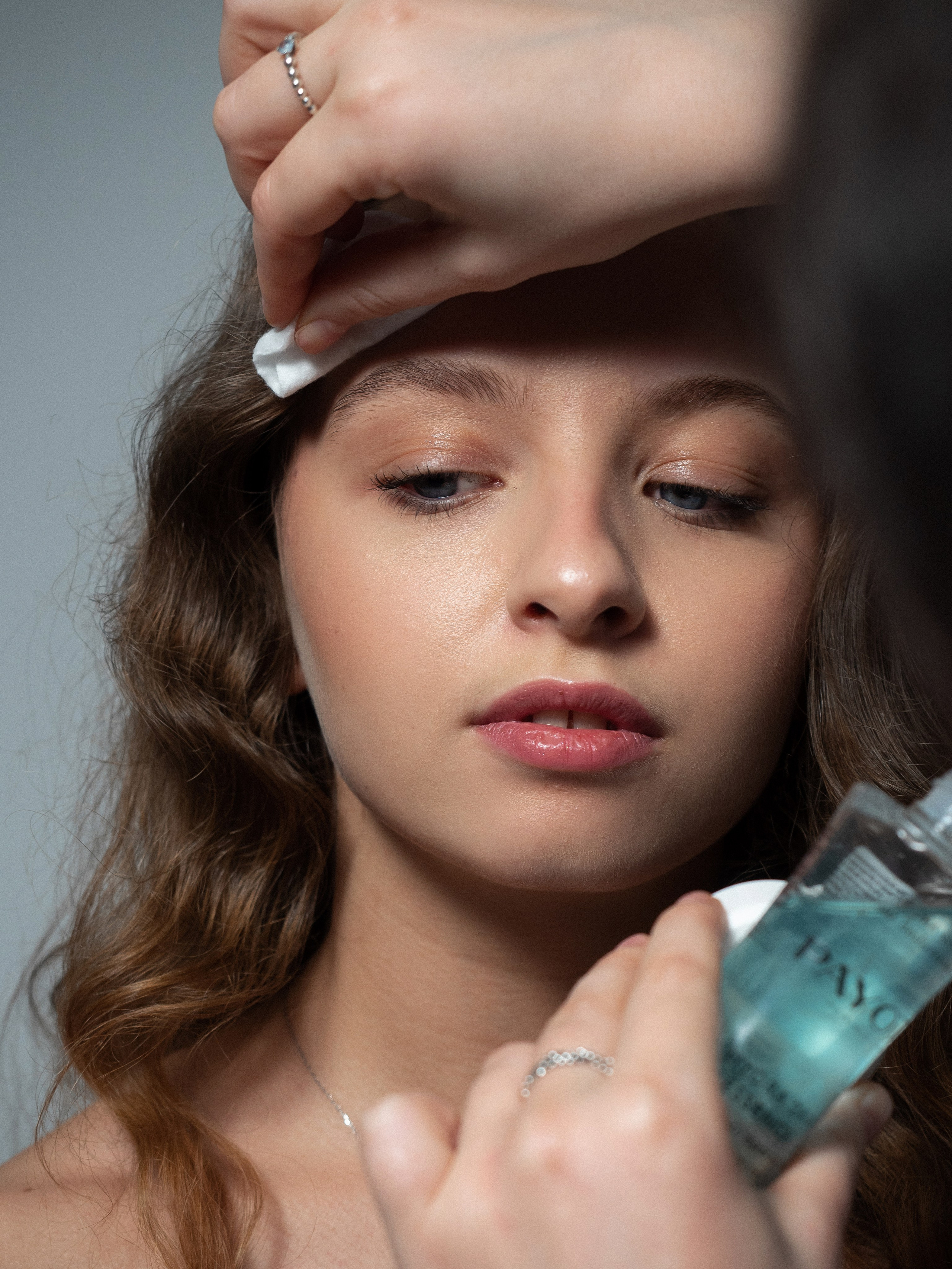 Съёмка для французского бренда косметики Payot. Фотограф Кристина Берг