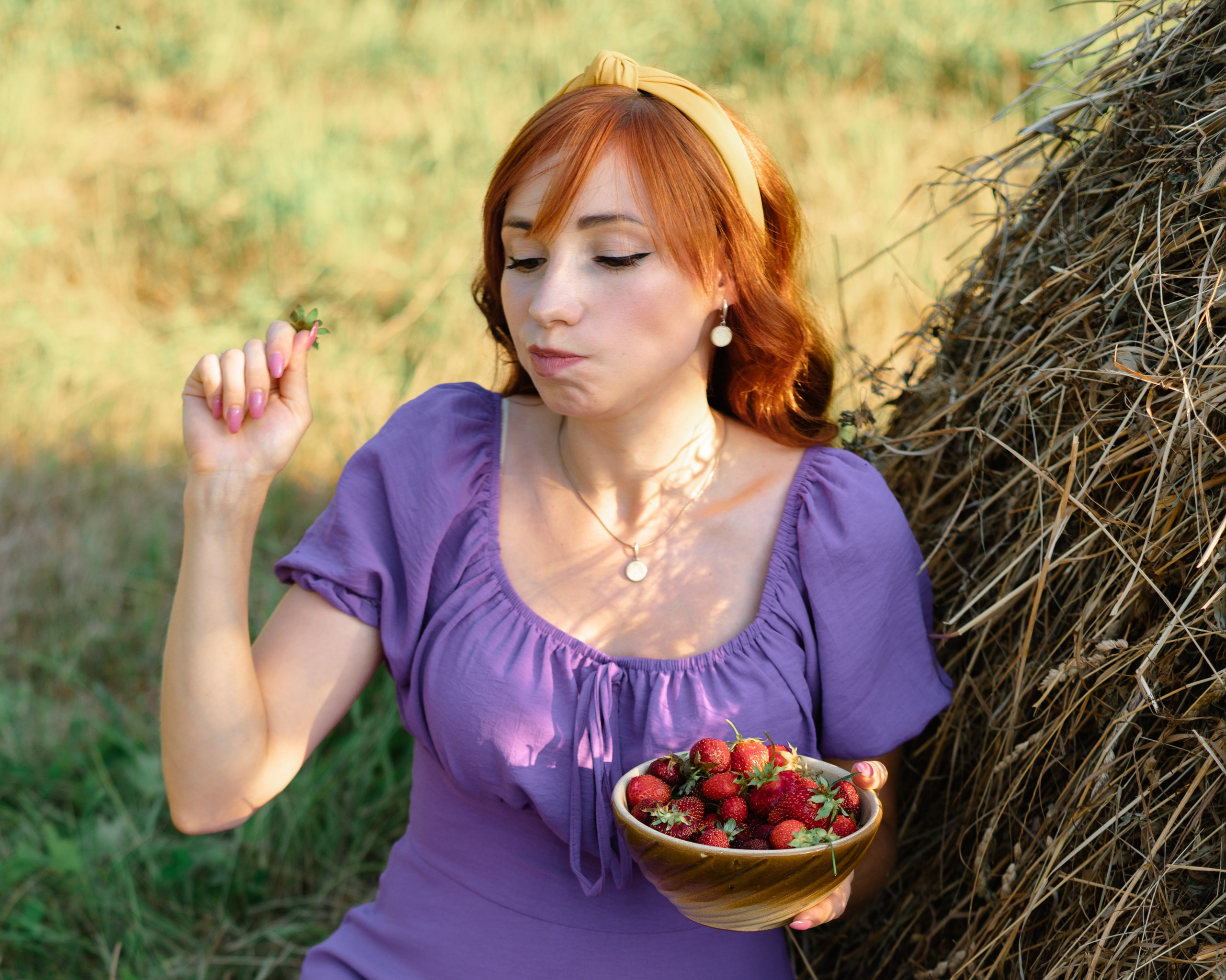 Фотосессия беременности в деревенском стиле. Фотограф в Кирове Инна Софронова