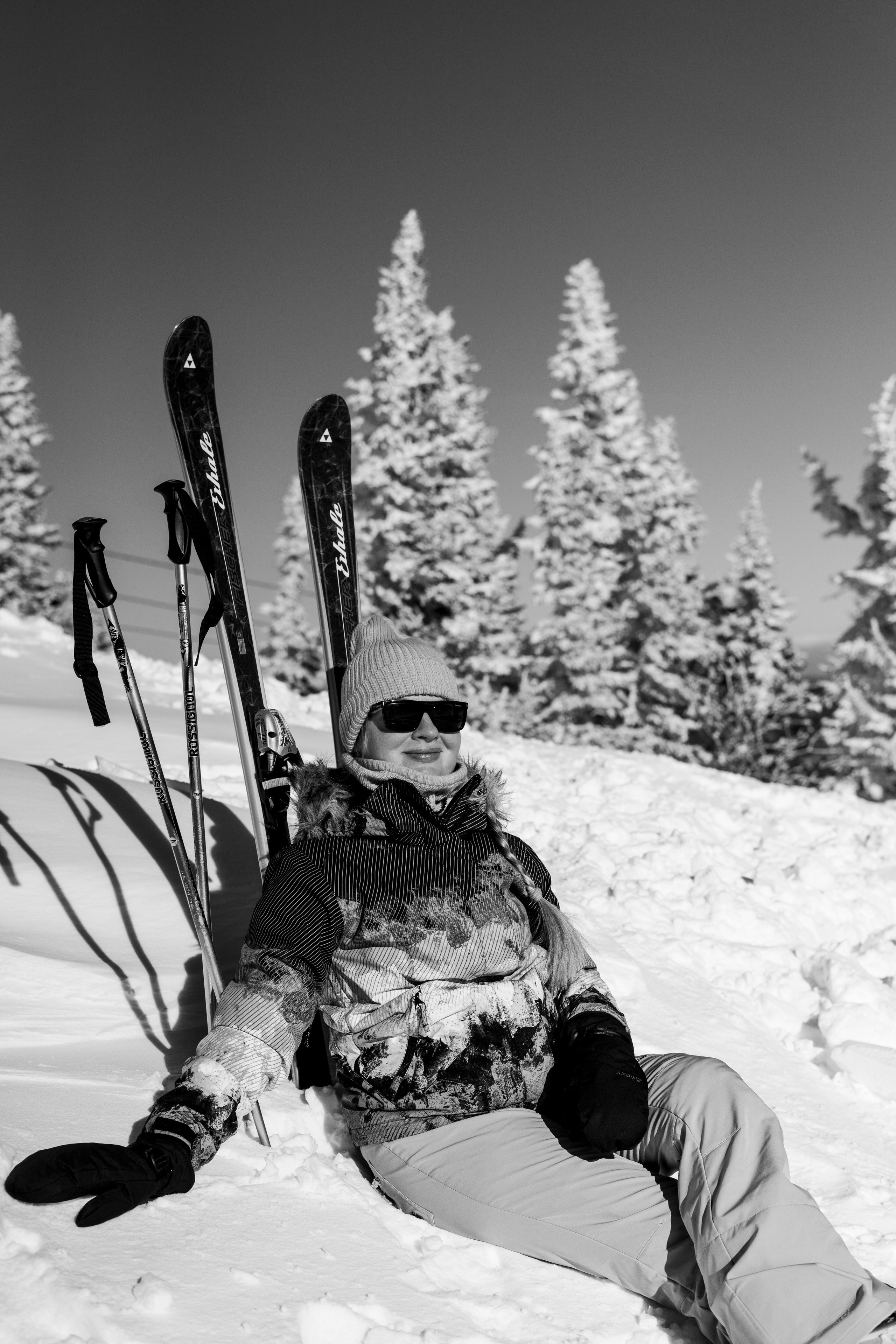Фотосессия на вершине. Анастасия Паршукова — фотограф Шерегеш Новосибирск